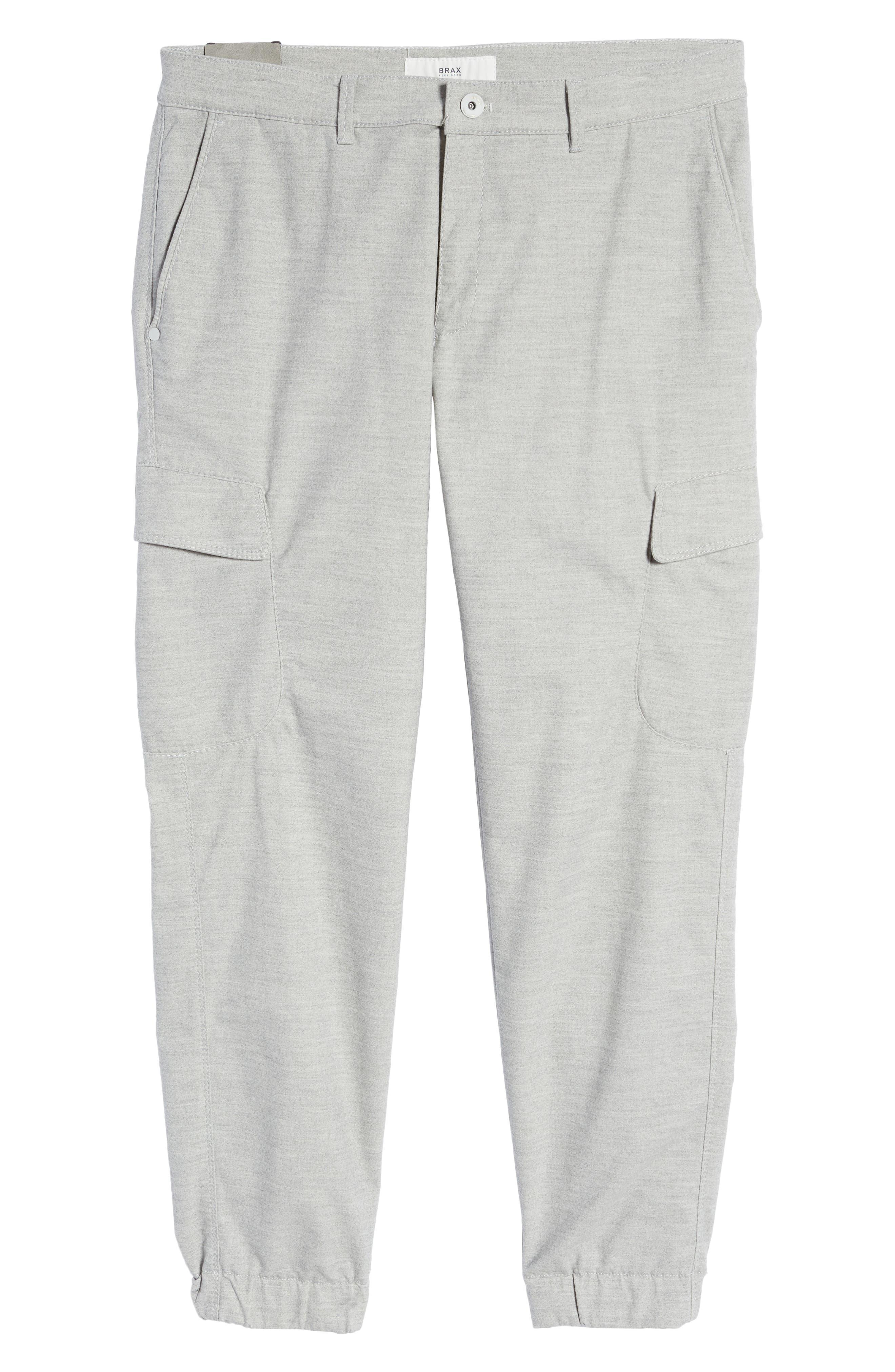 Brax Fabio Cgo Stretch Cargo Pants In Silver At Nordstrom Rack in Gray for  Men | Lyst