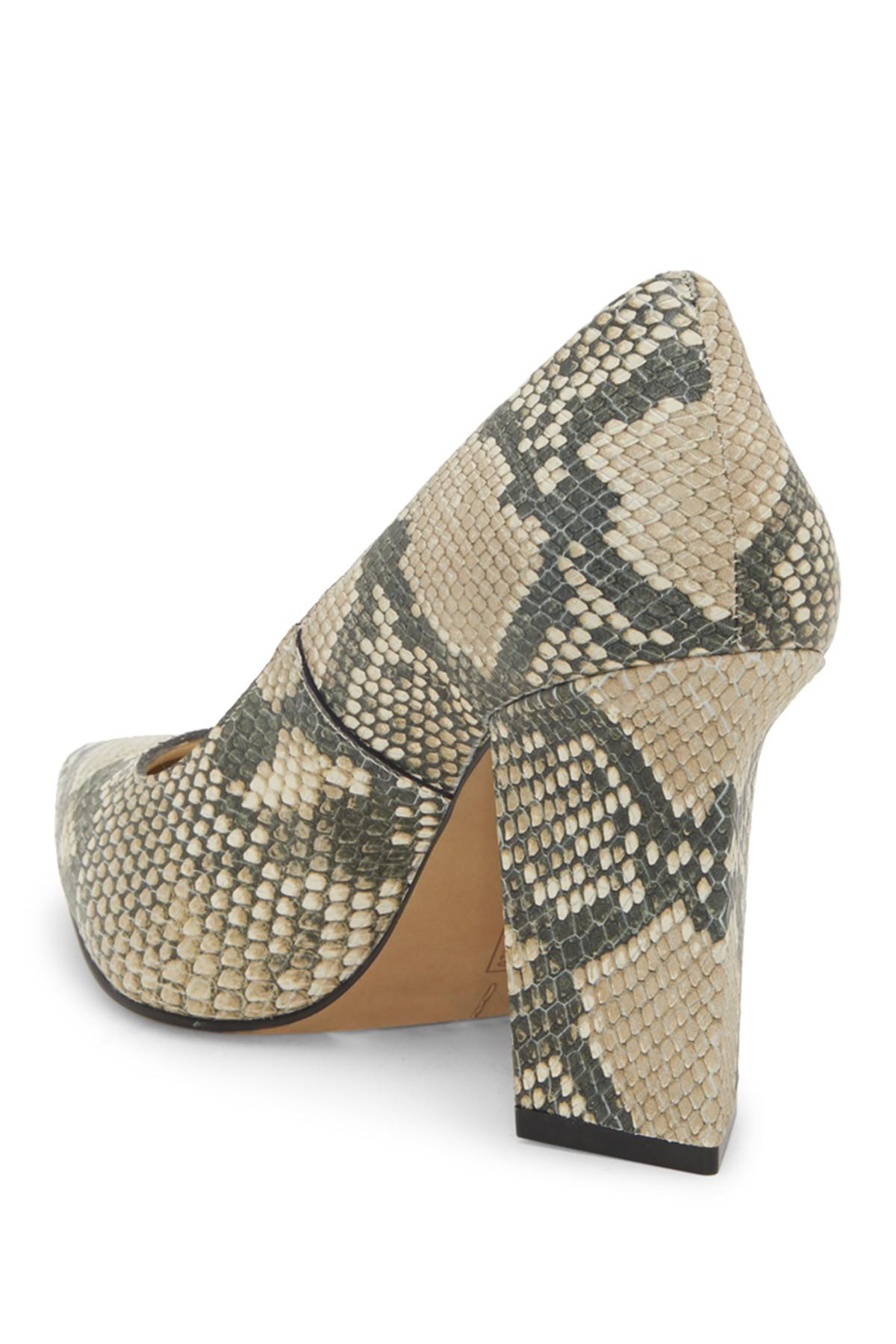 vince camuto snake pumps