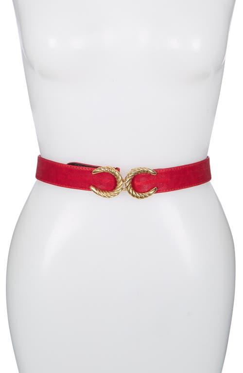 Raina Rama Mini Cici Leather Belt in Red Lyst