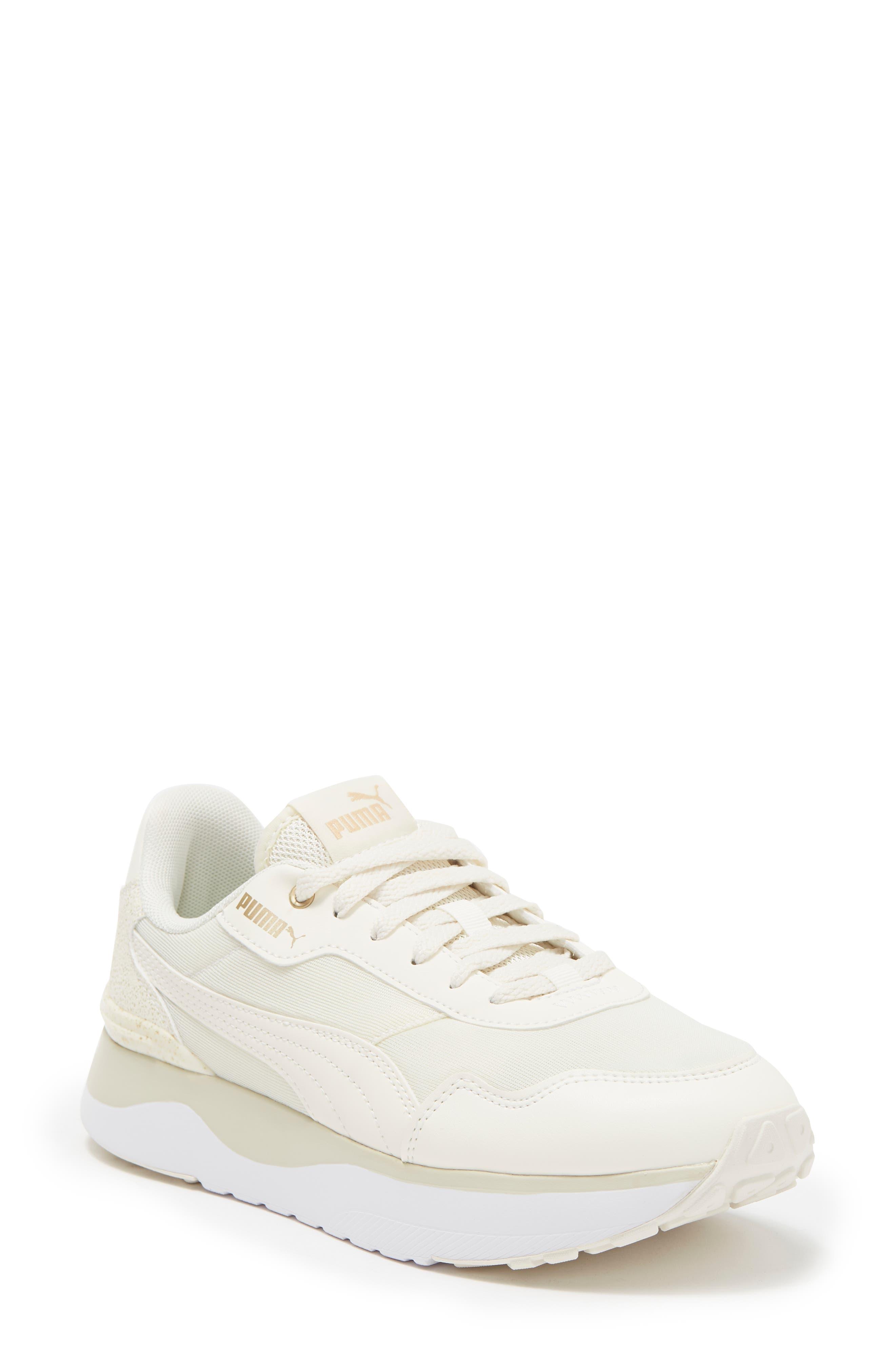 PUMA R78 Voyage Sneaker In Ivory-ivory-team Gold At Nordstrom Rack in White  | Lyst