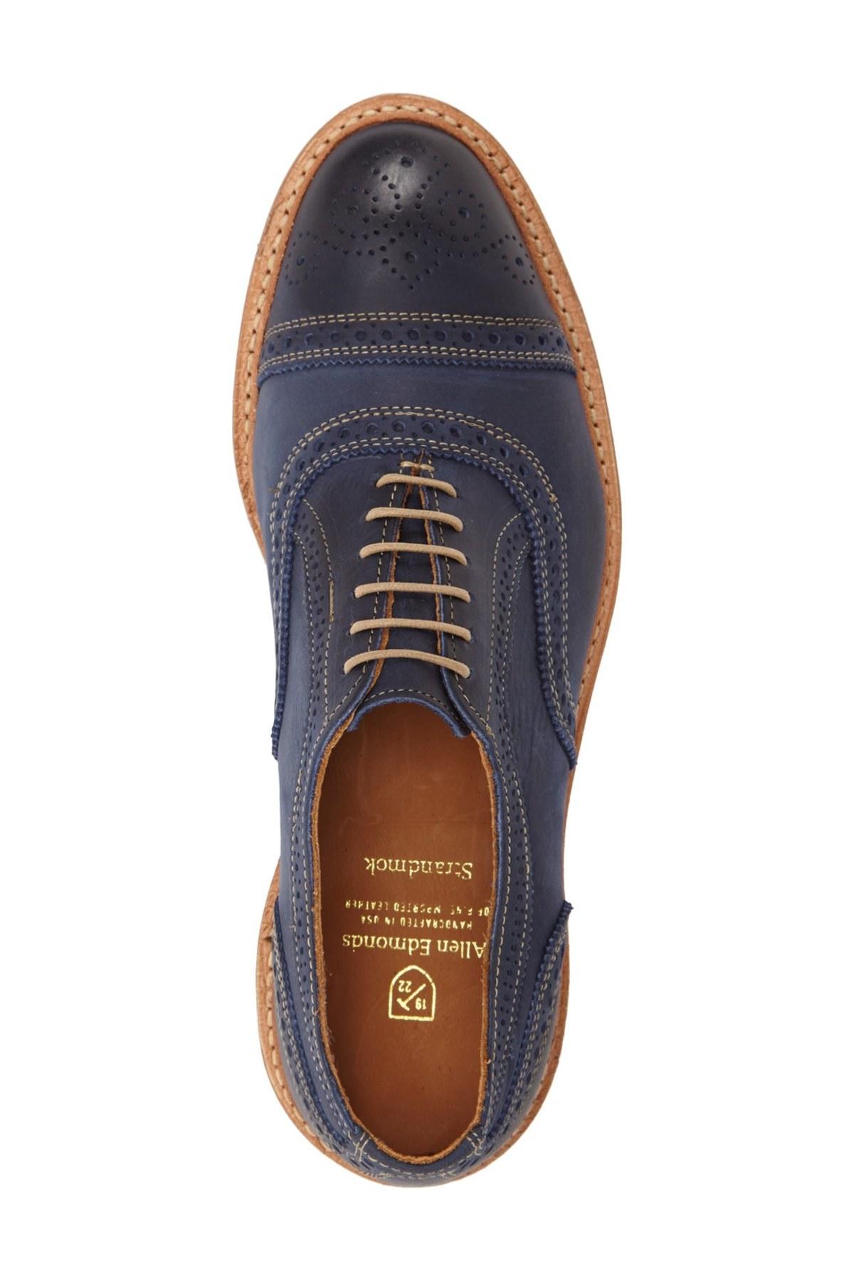 allen edmonds strandmok blue