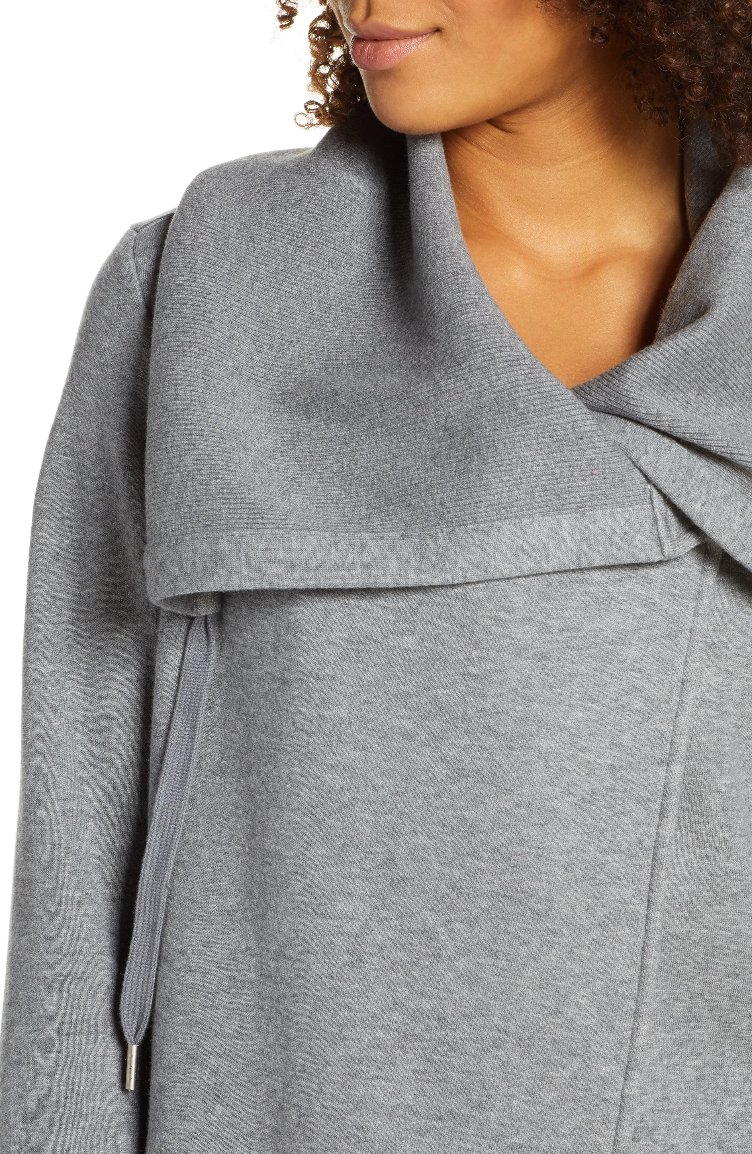 womens wrap sweatshirt