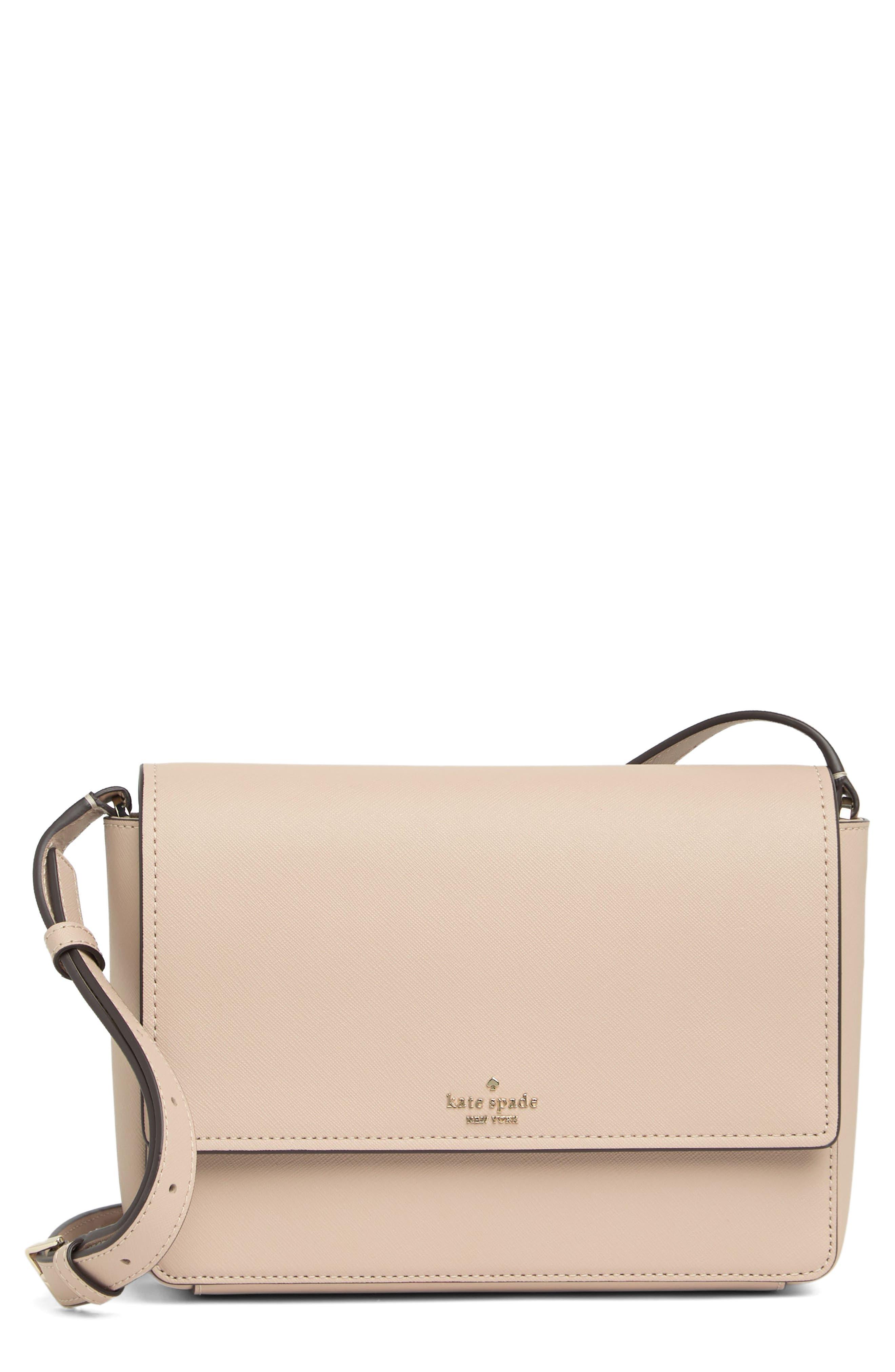 Kate Spade Bags | Remi Colorblock Flap Chain Crossbody | Color: Cream/Gold | Size: Medium 