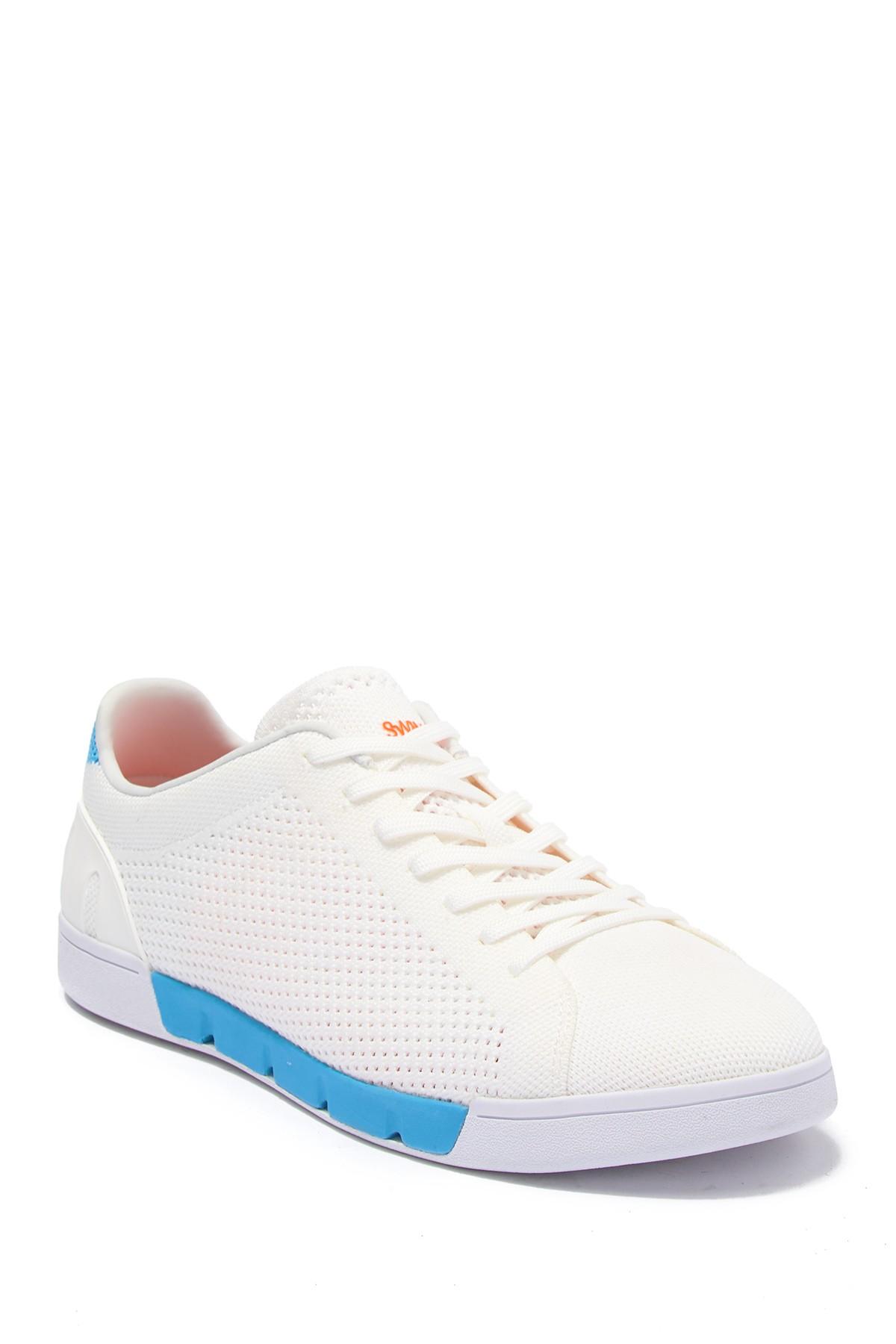 swims breeze tennis knit white
