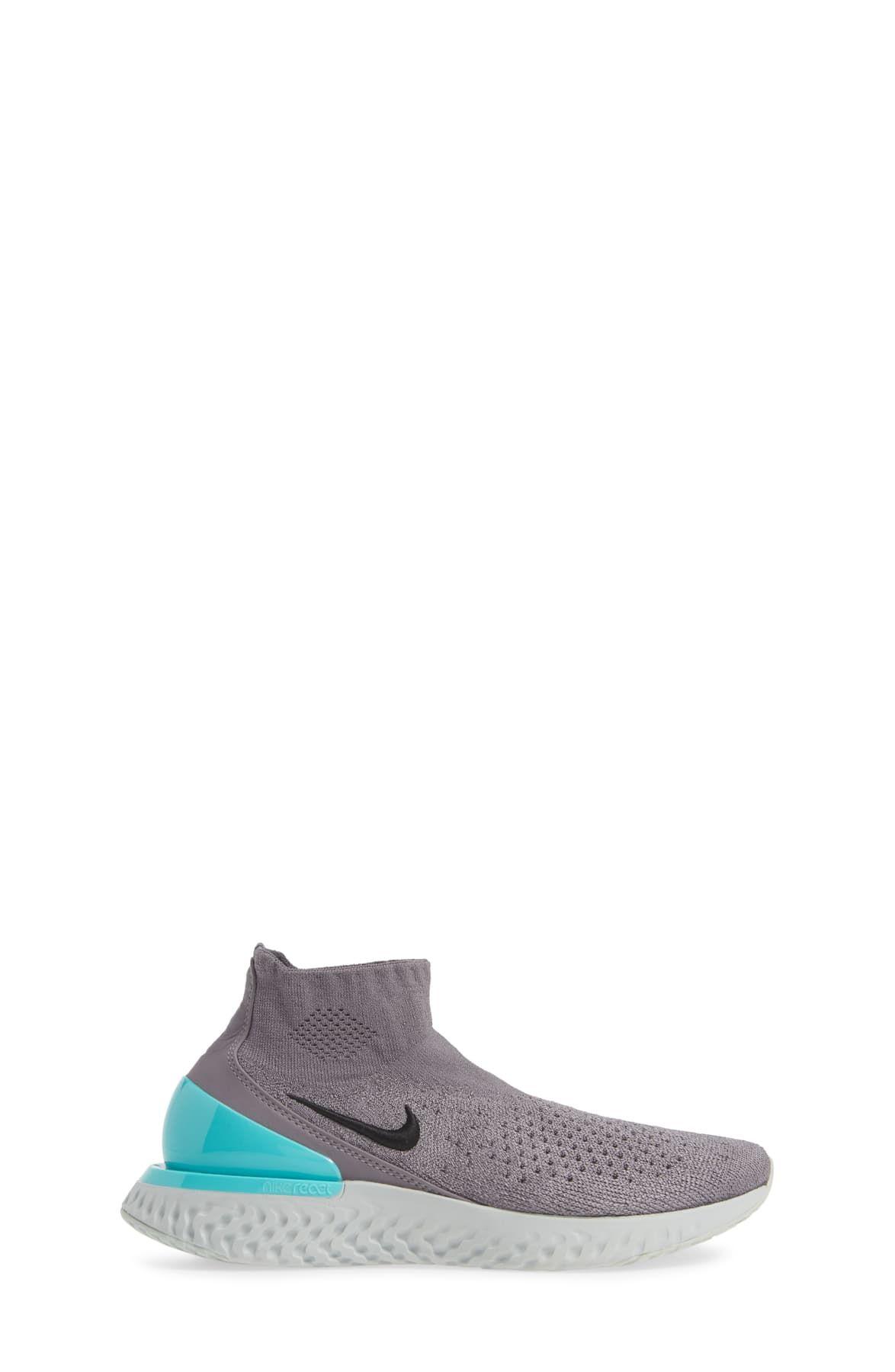 Nike Rise React Flyknit Sock Sneaker for Men Lyst