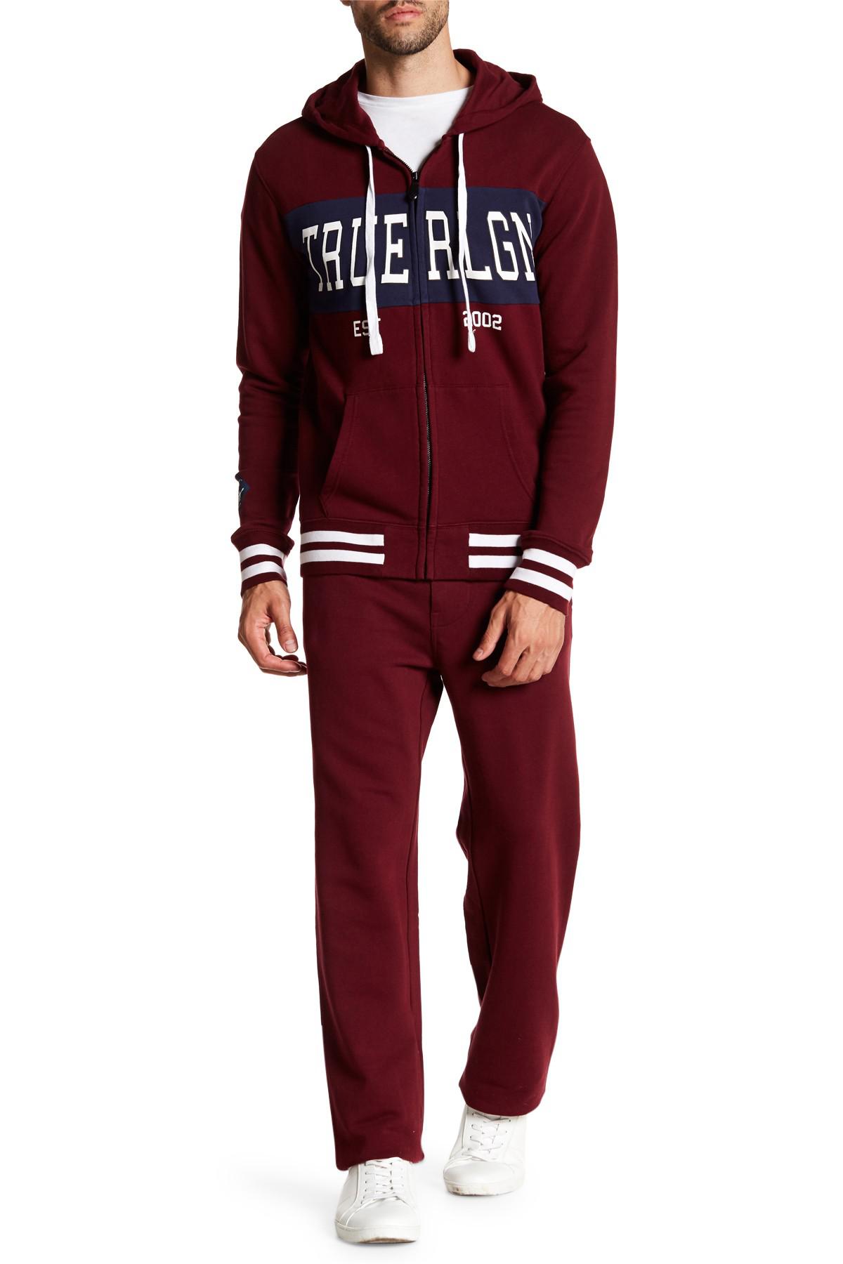 true religion hoodie and sweatpants