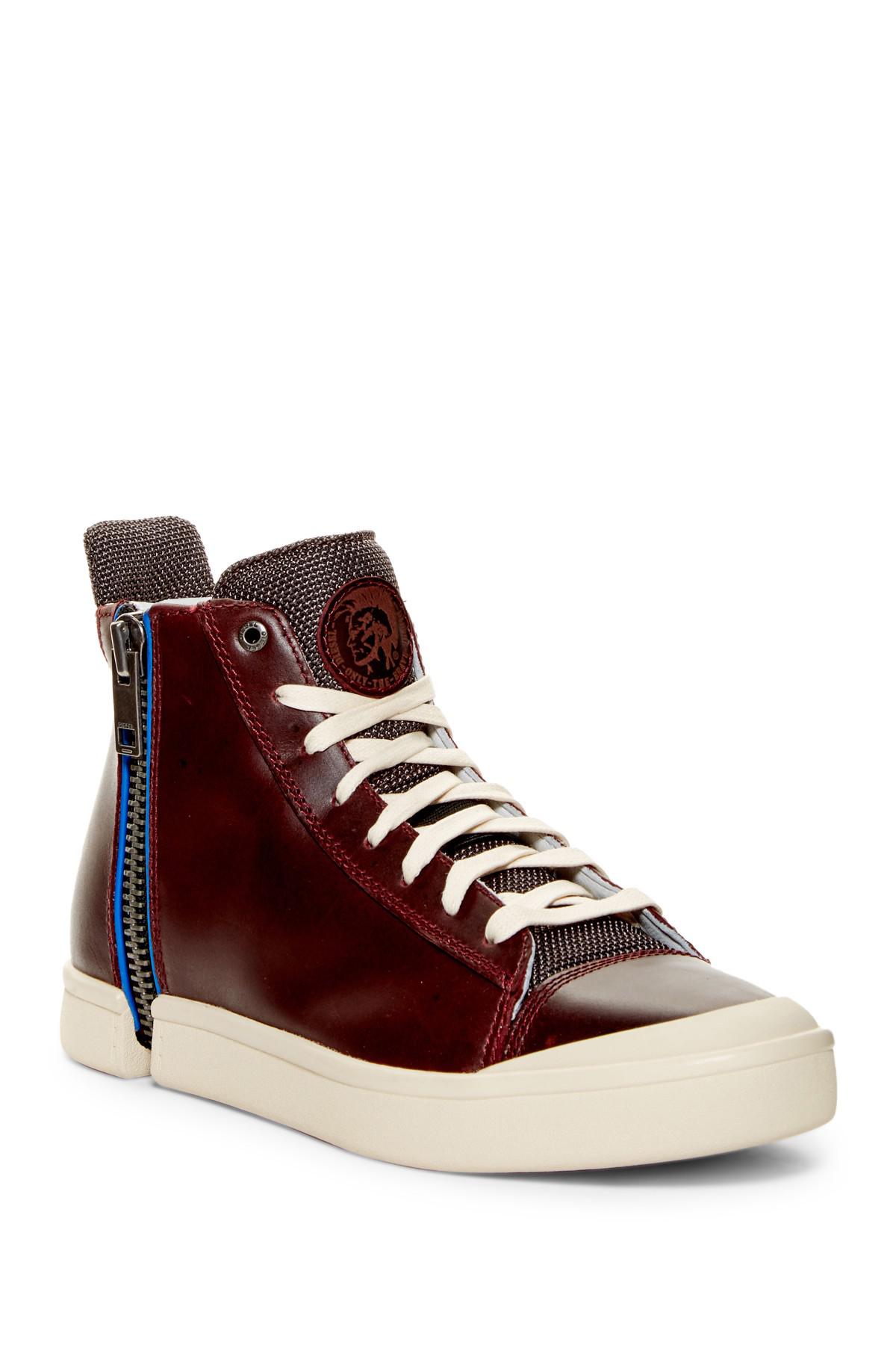 Lyst Diesel Ziparound Snentish Hitop Sneaker for Men