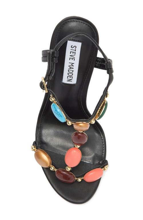 Steve Madden Donya T-Strap Sandal in Blue | Lyst
