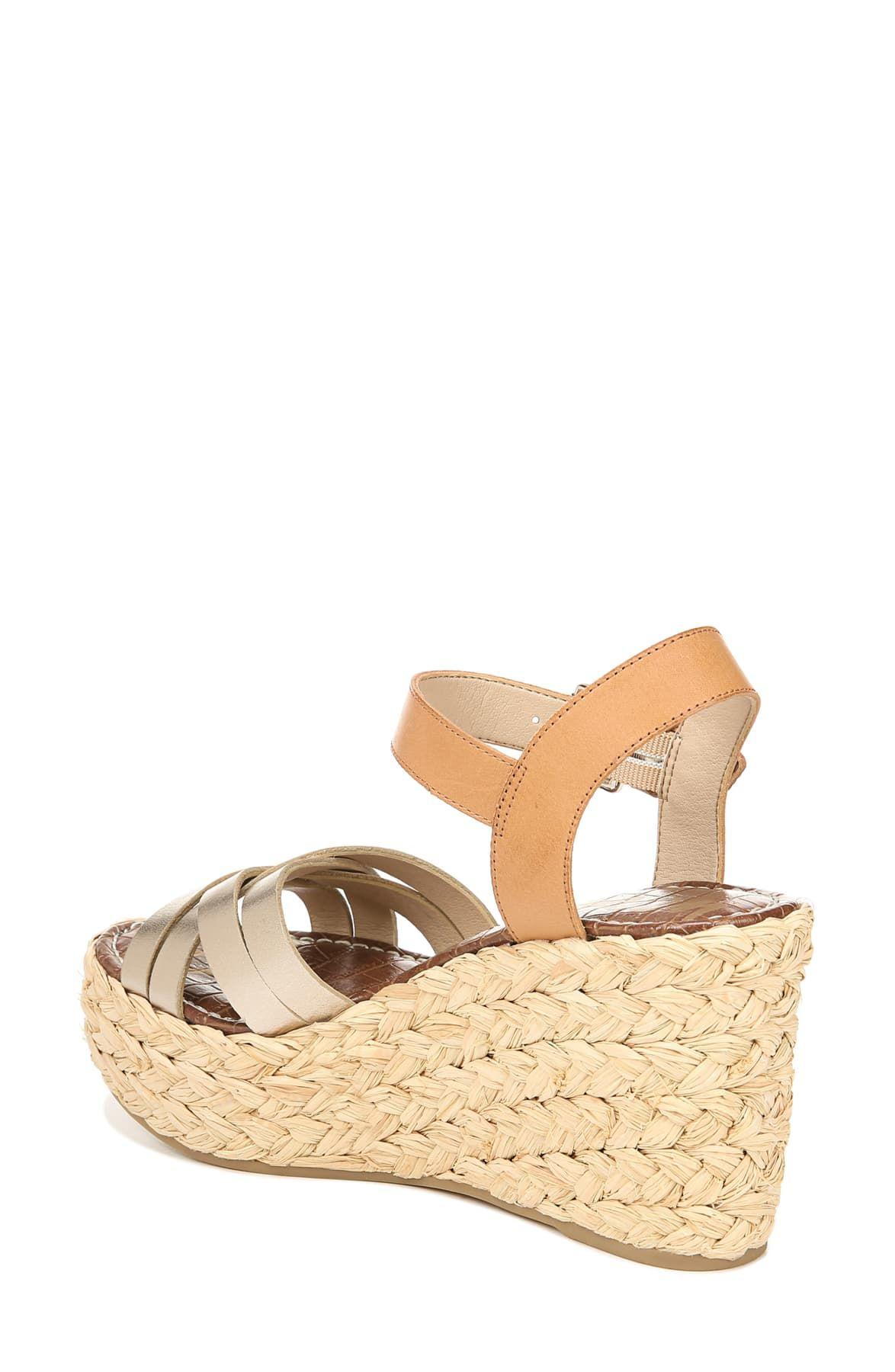 darline platform wedge sandal