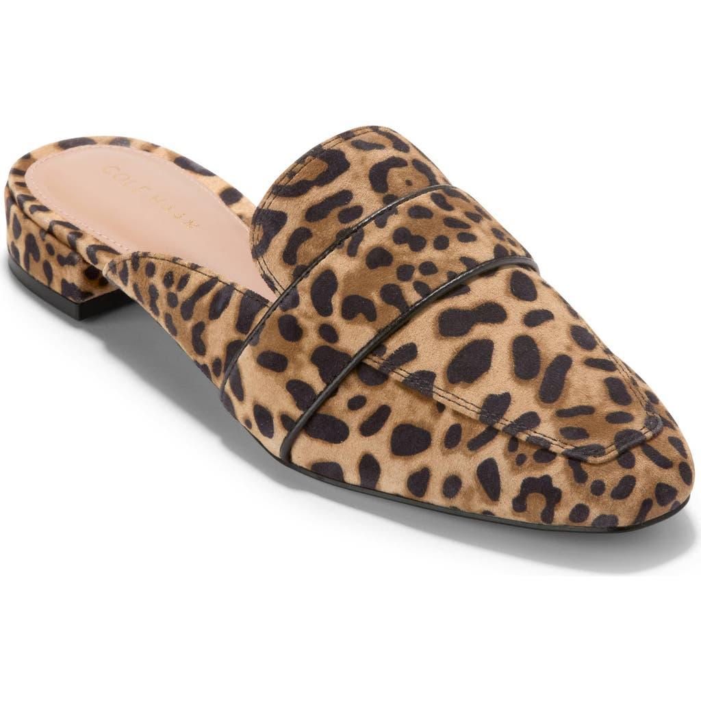 Cole Haan Pasha Embossed Mule in Brown Lyst