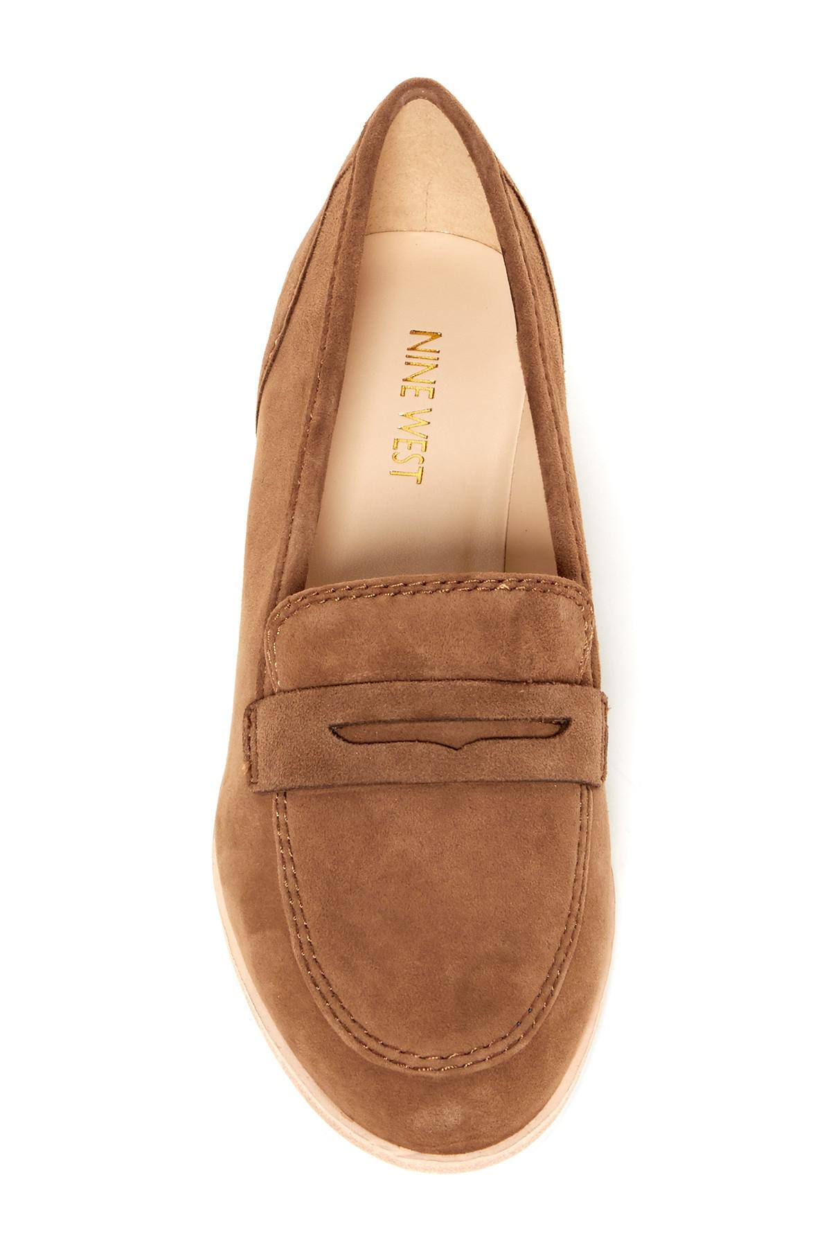 nine west penny loafers