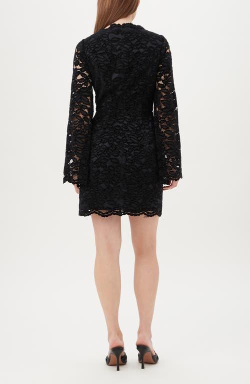 short lace dress white self-portrait - White Floral Lace Mini Dress