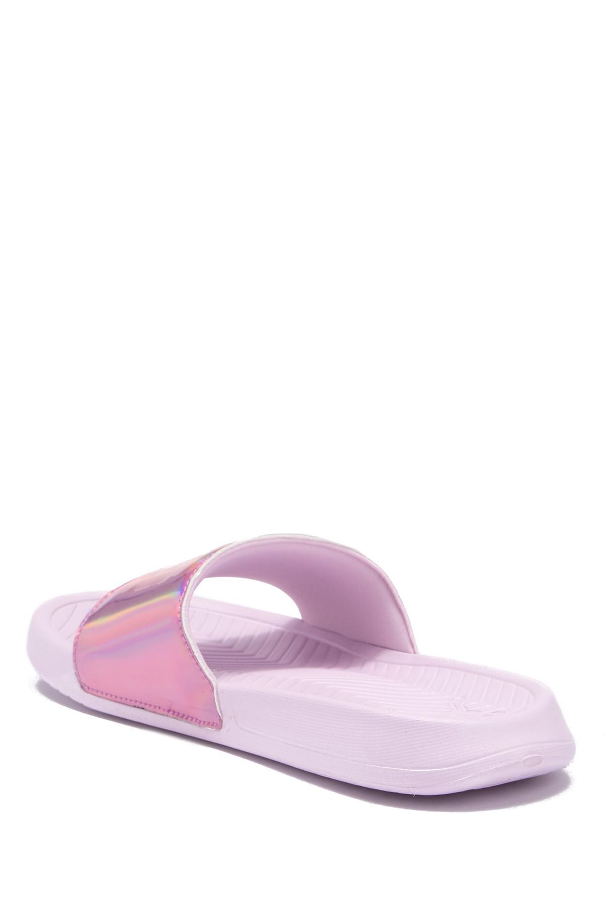 puma popcat chrome slides