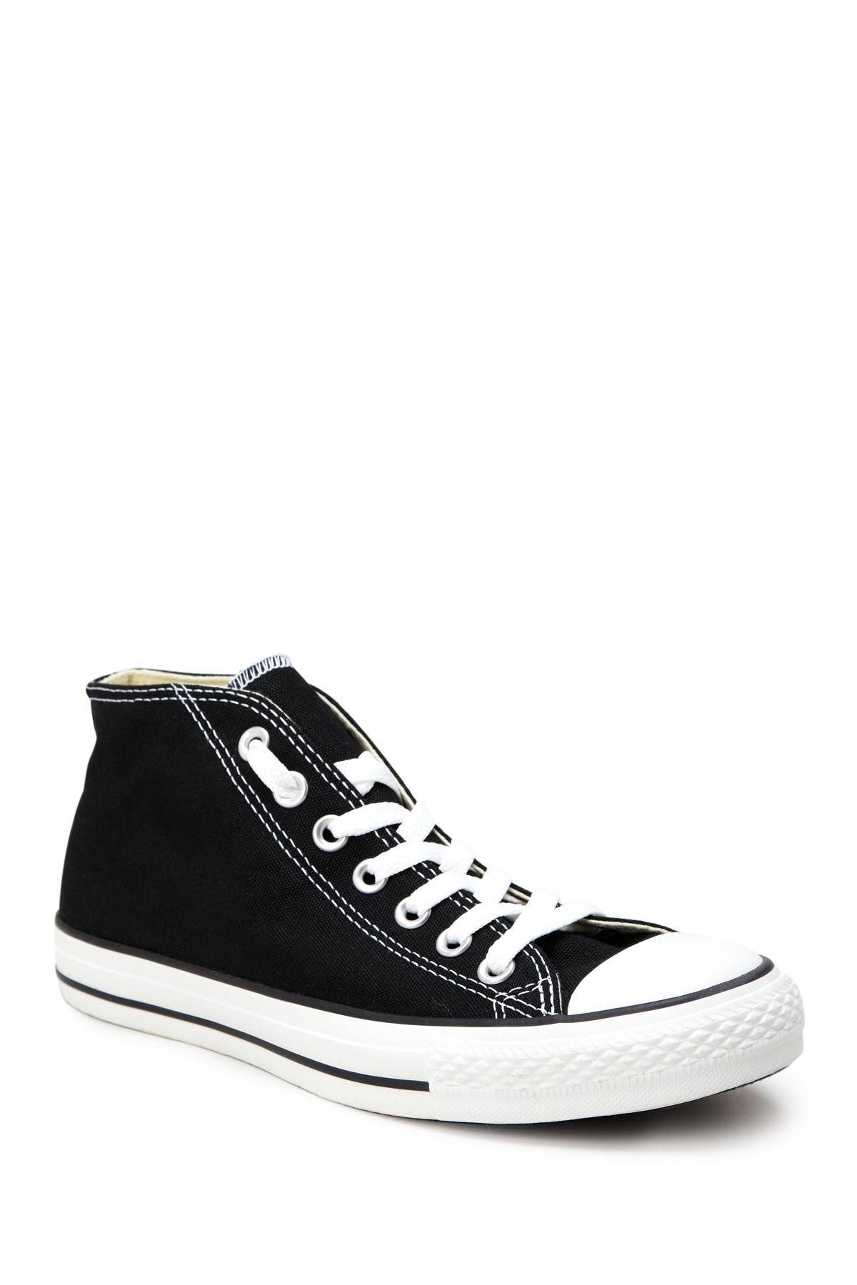 Converse Chuck Taylor Unisex As Clean Mid Rise Sneaker in Black for Men ...