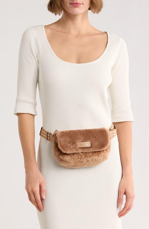 Kate Spade Rosie Faux Fur Belt Bag in Brown | Lyst display picture 1