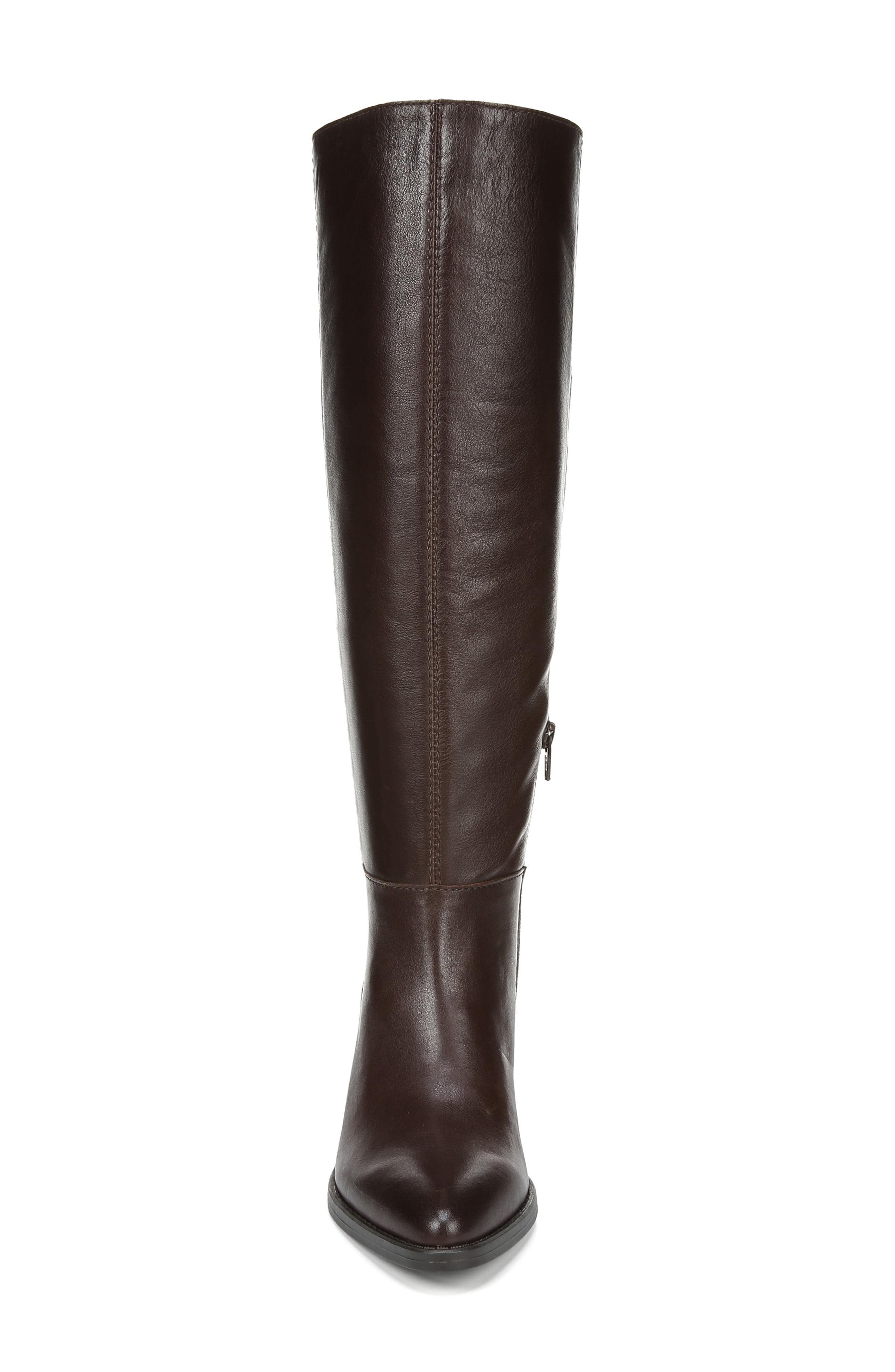 Naturalizer Leather Fae Medium/wide Tall Shaft Boots in Chocolate (Brown) - Save 70% - Lyst