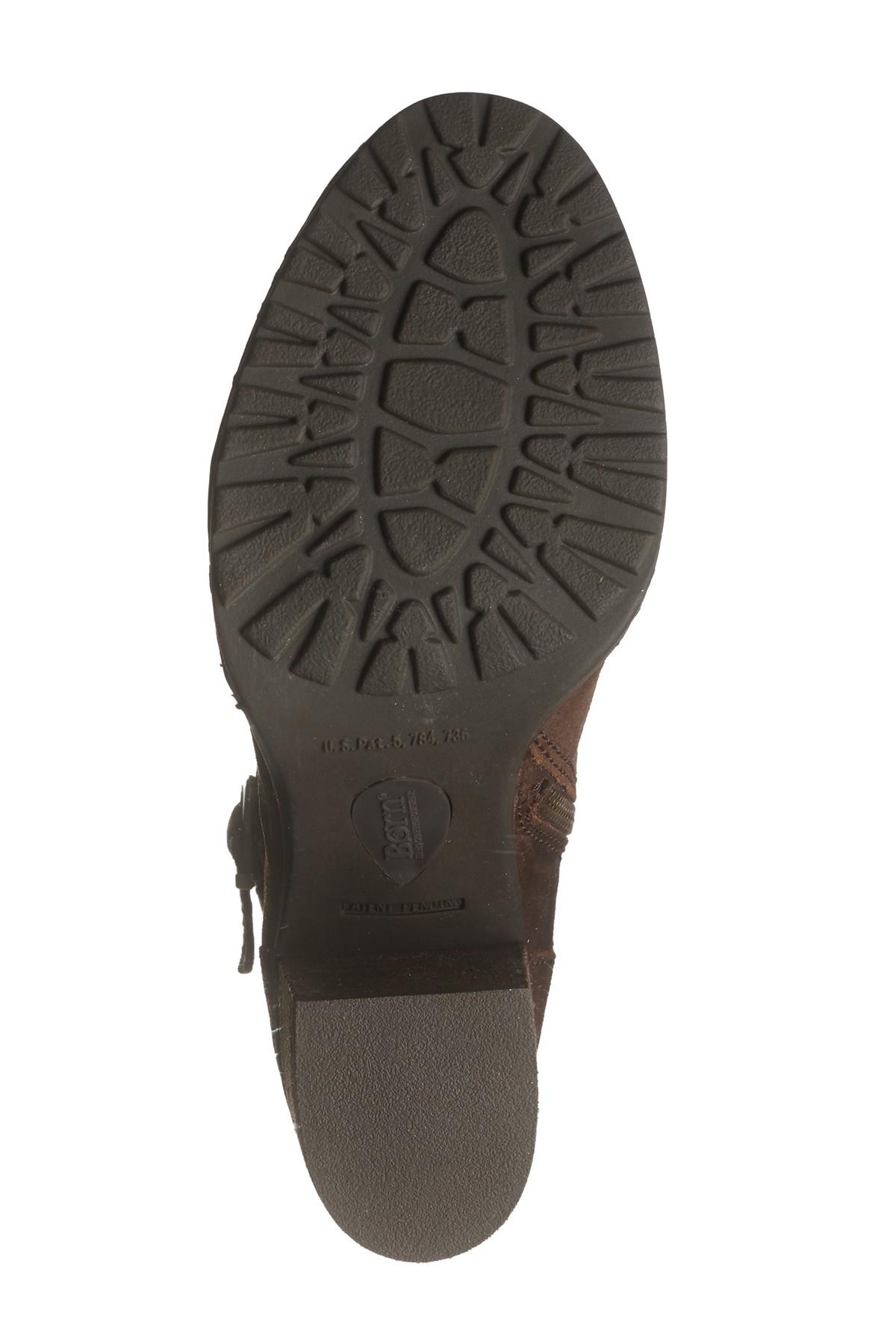 cass block heel boot
