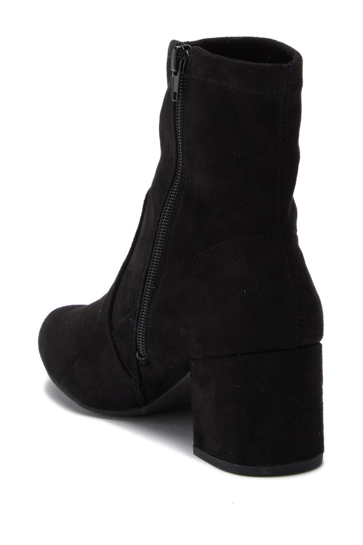 steve madden immense block heel boot