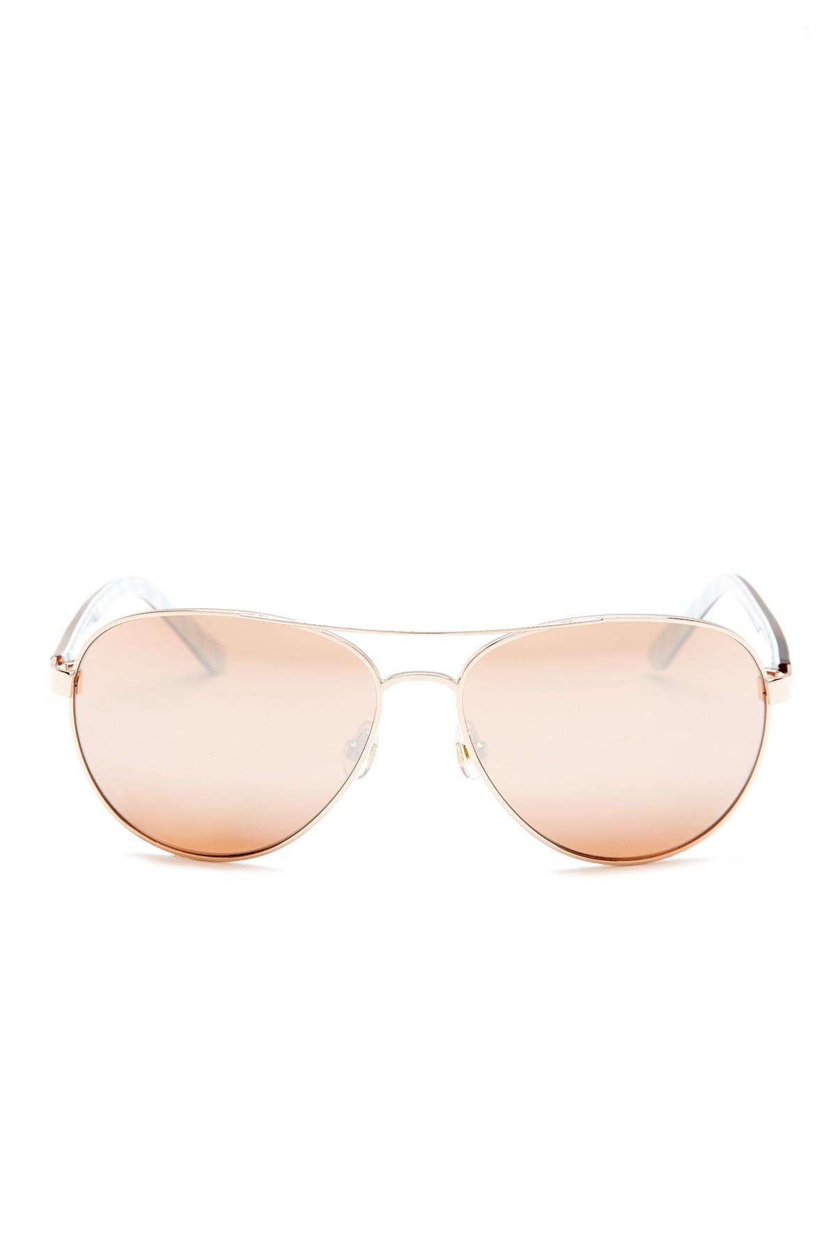 Kate Spade 58mm Blossom Aviator Sunglasses | Lyst