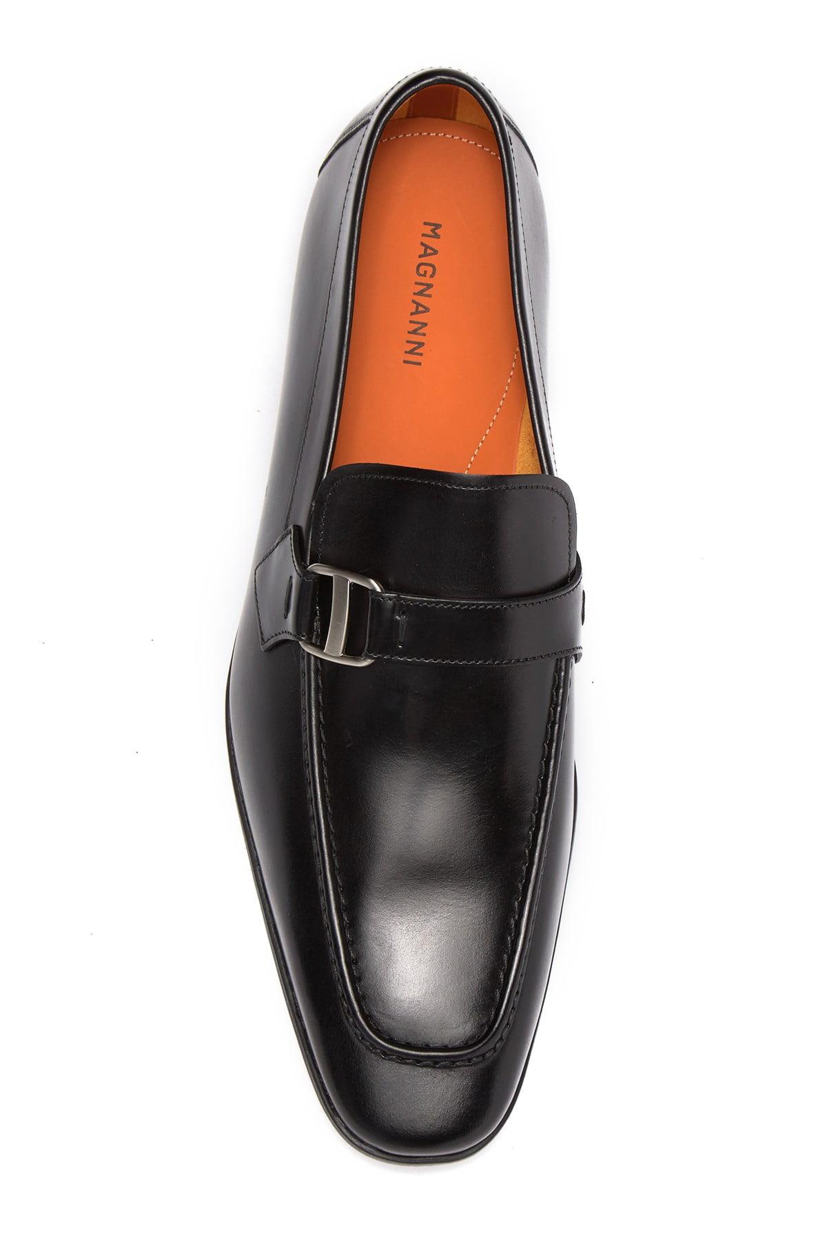 Magnanni Tonic Leather Buckle Loafer in 