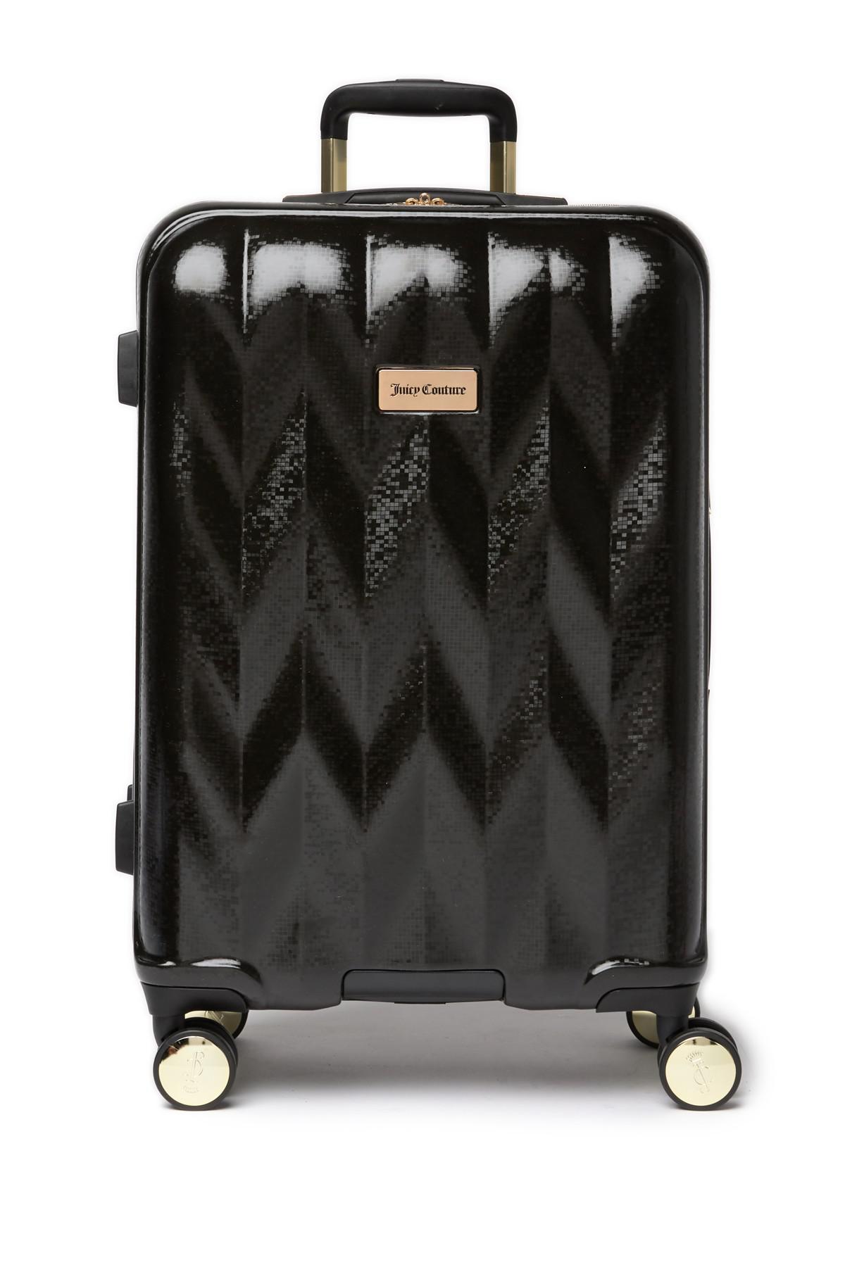 juicy couture suitcase black