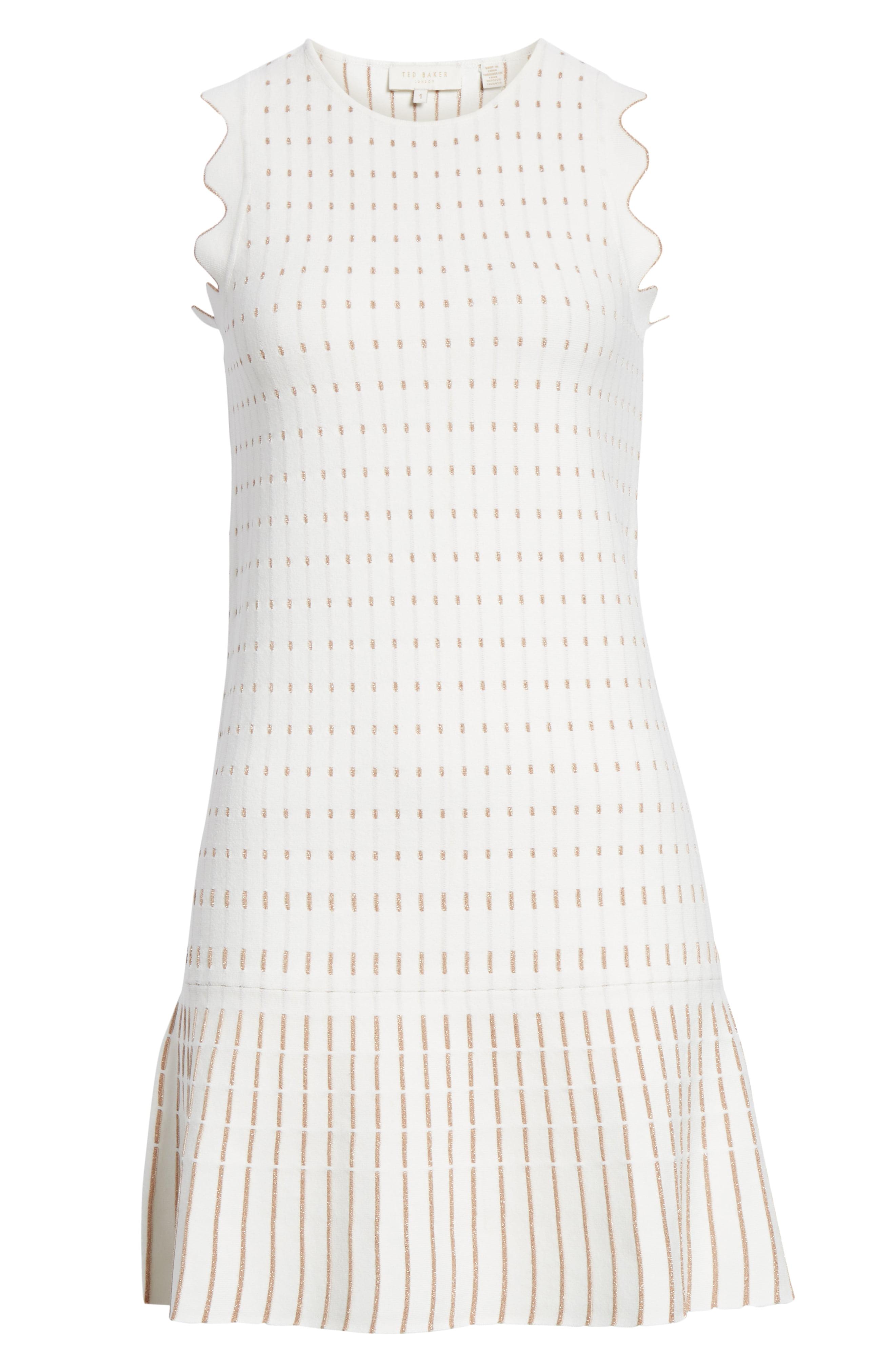 light blue tank dress