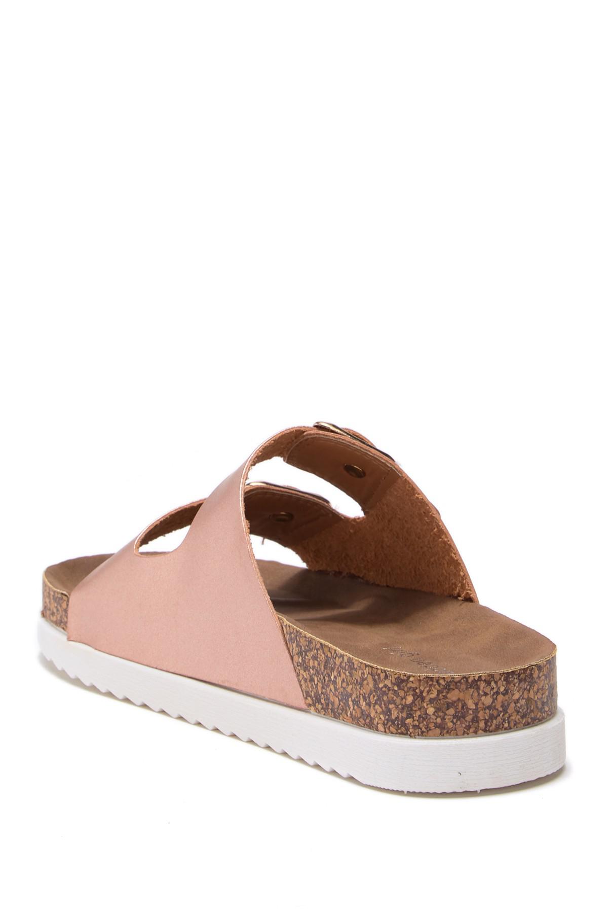madden girl goldie slide sandal