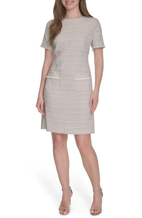 Petite Dresses Tommy Hilfiger Scuba Crepe Pocket Dress Tommy