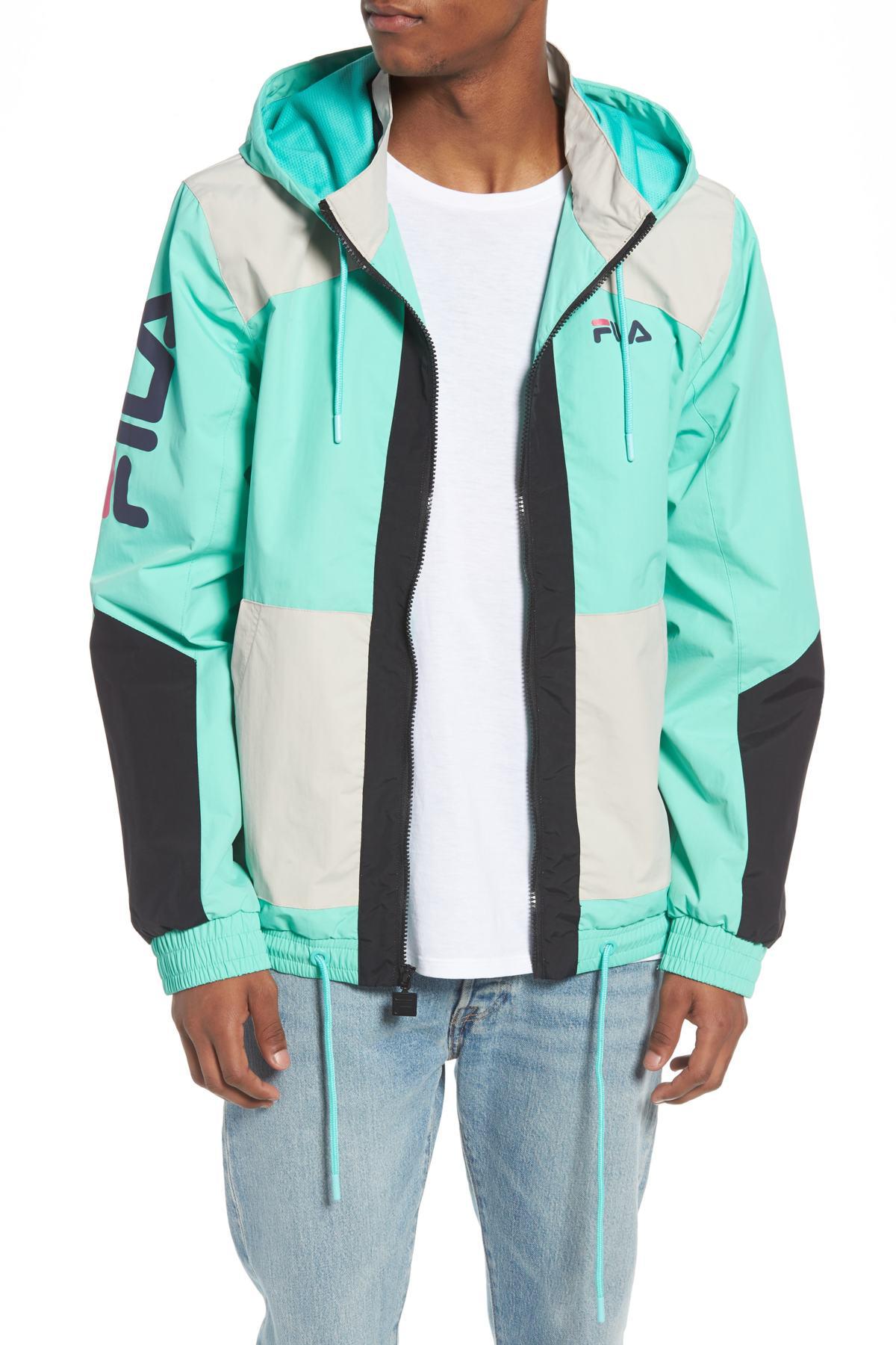 fila earl full zip hooded jacket