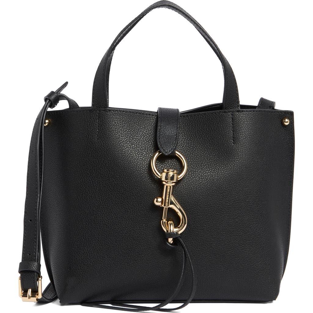 Rebecca Minkoff Megan Mini Tote Crossbody Bag in Black Lyst