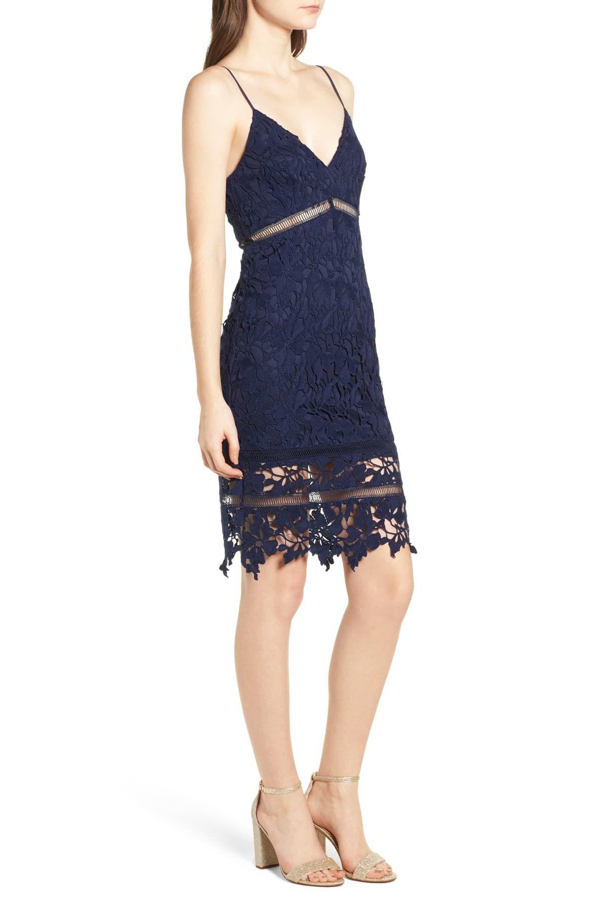 astr lace bodycon dress