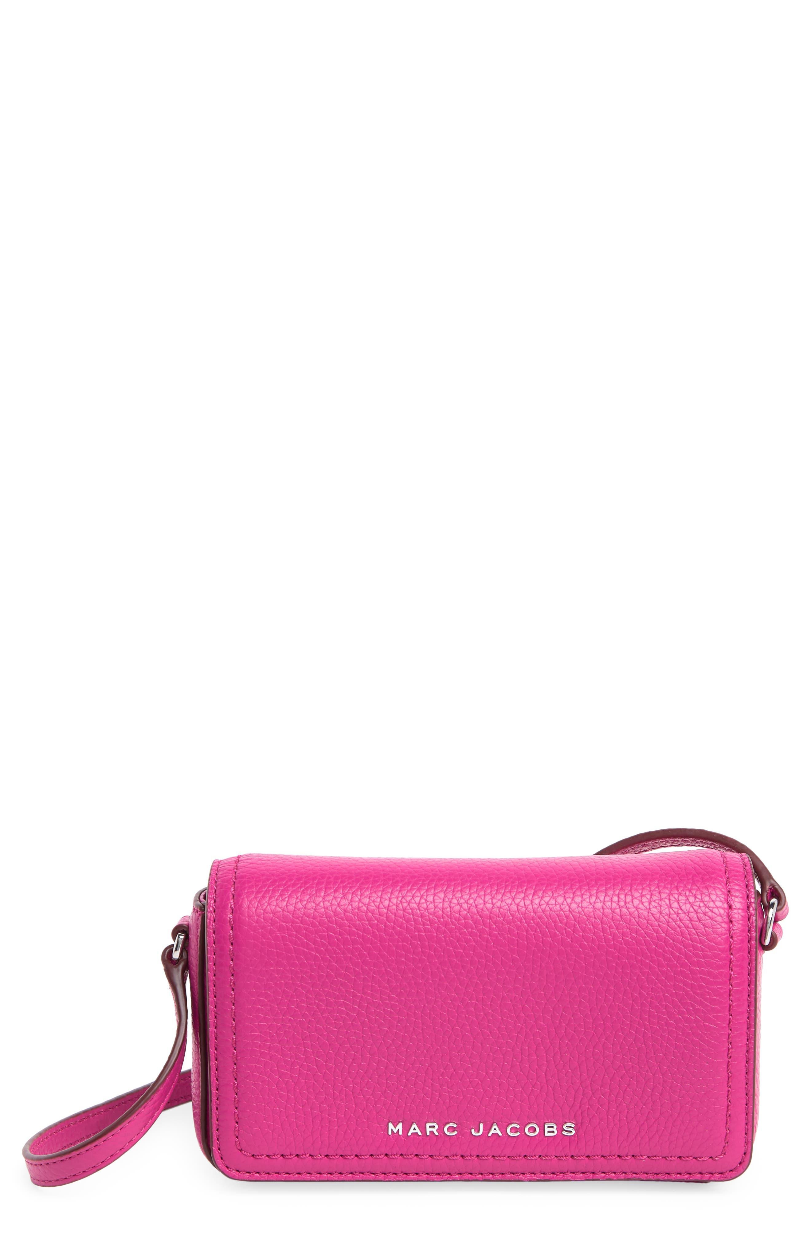Marc Jacobs Leather Groove Mini Bag in Prune (H107L01FA21) - USA