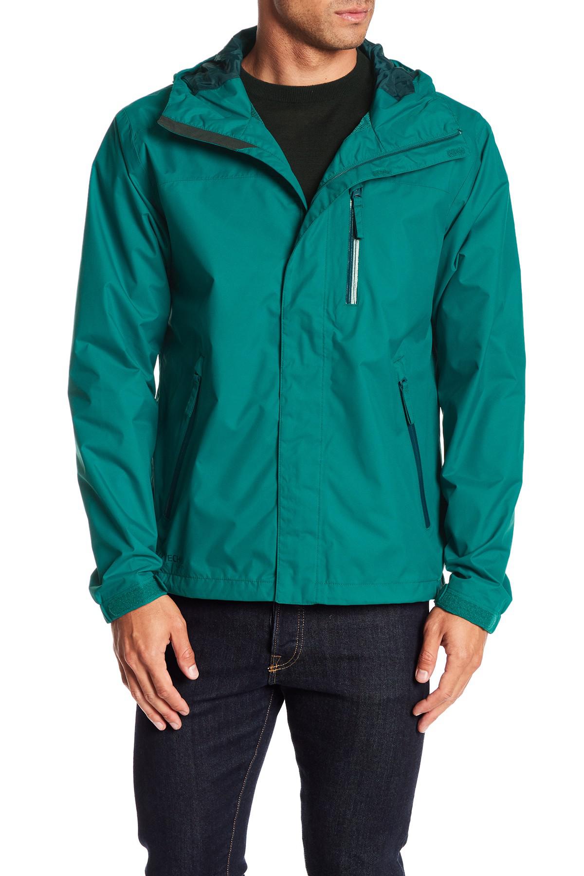 Helly Hansen Synthetic 'vancouver' Packable Rain Jacket in Green for