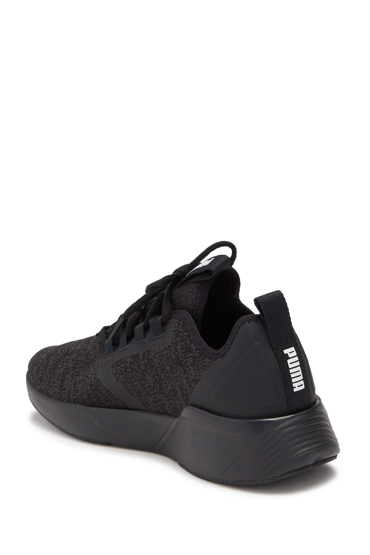 puma retaliate knit running shoes