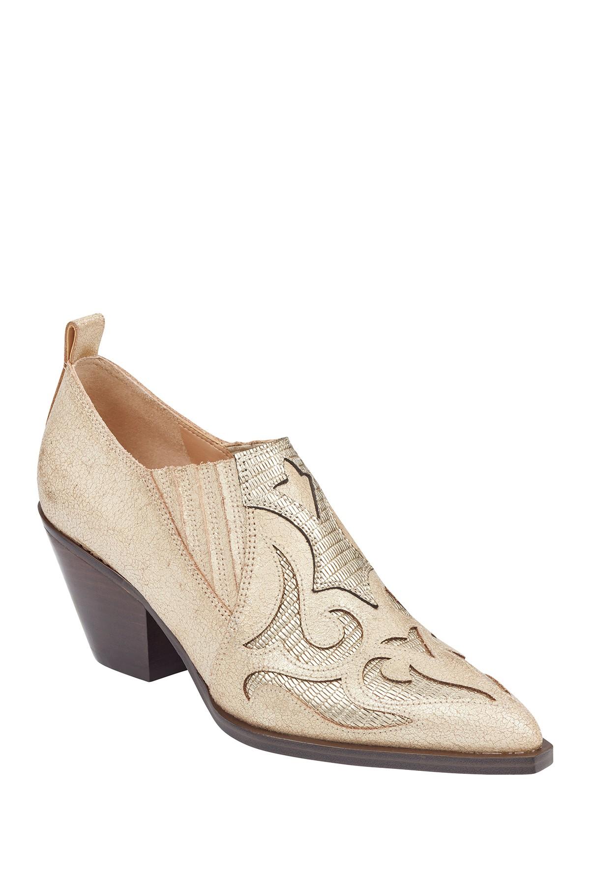 marc fisher zubin western bootie