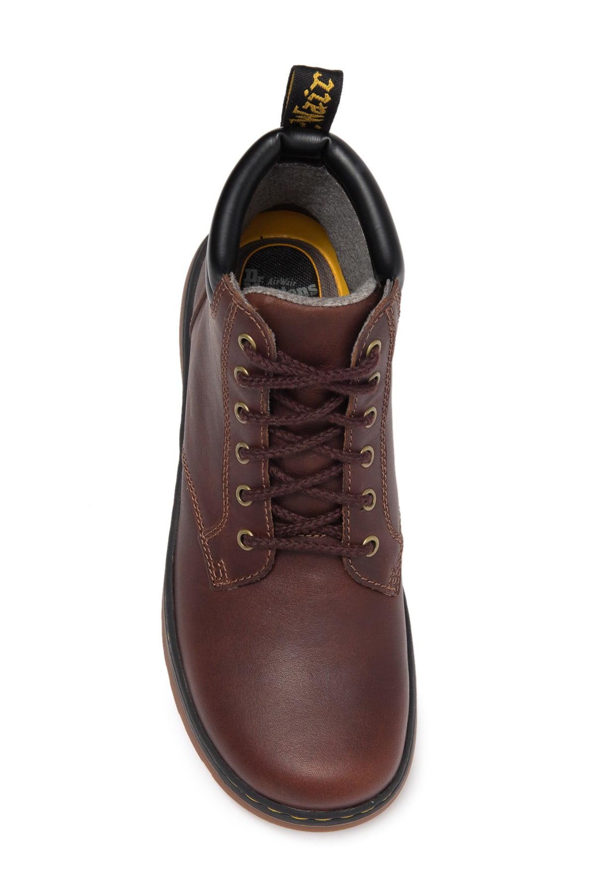 Dr. Martens Leather Tipton Lace-up Boot in Dark Brown+Black (Brown) for Men  - Lyst