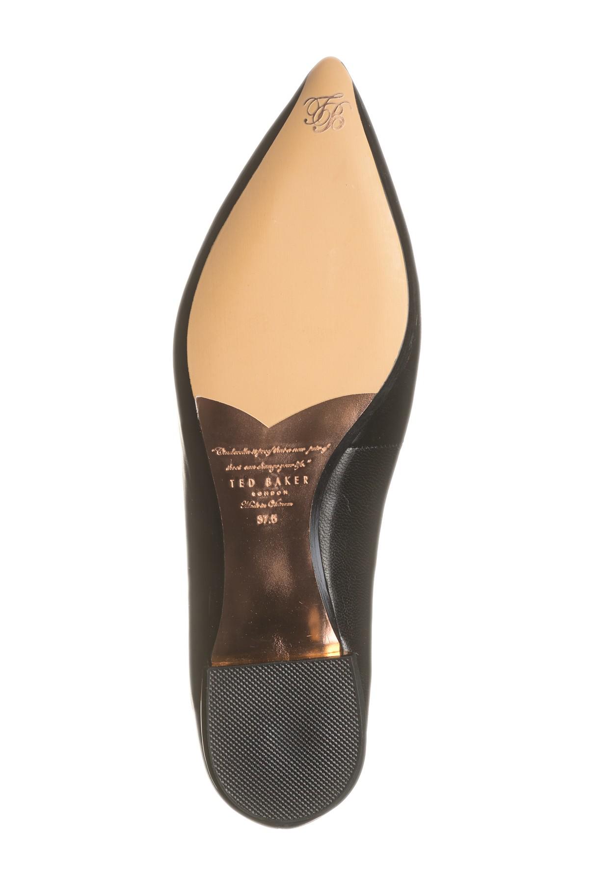 ted baker london dabih leather cutout flat