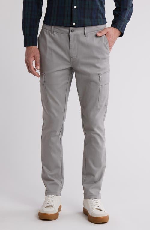 DKNY Powerstretch Flat Front Cargo Pants in Gray for Men | Lyst