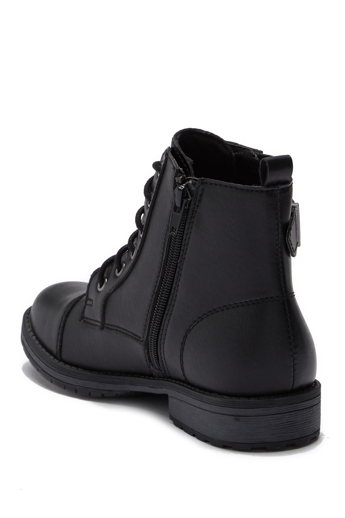 madden girl black boots