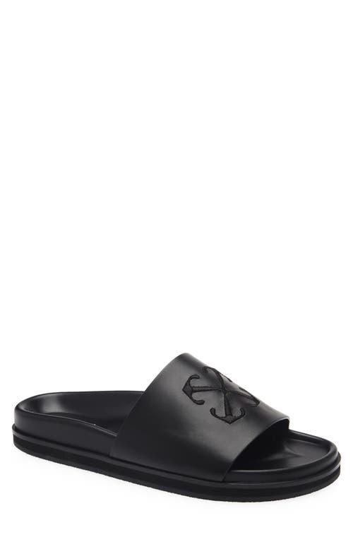 サンダル OFF WHITE Men Sandals OMIU003S25MAT001 1001 BLACK Off-White™ Black This That slides | TheDoubleF