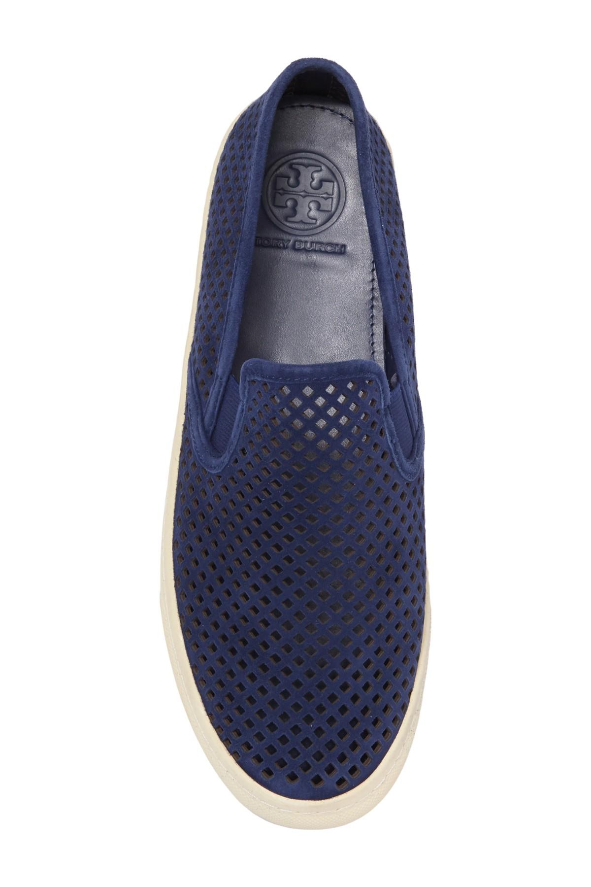 tory burch jesse perforated sneaker