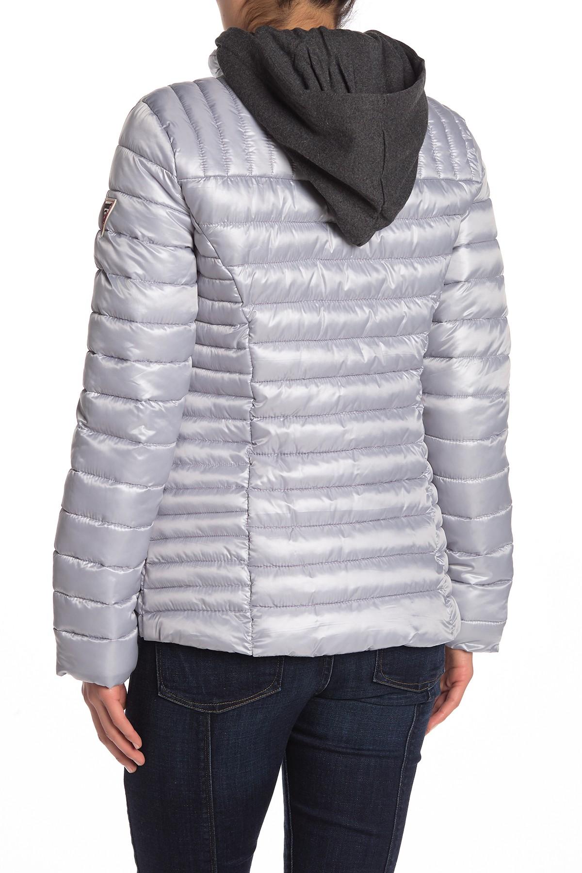 guess hooded puffer