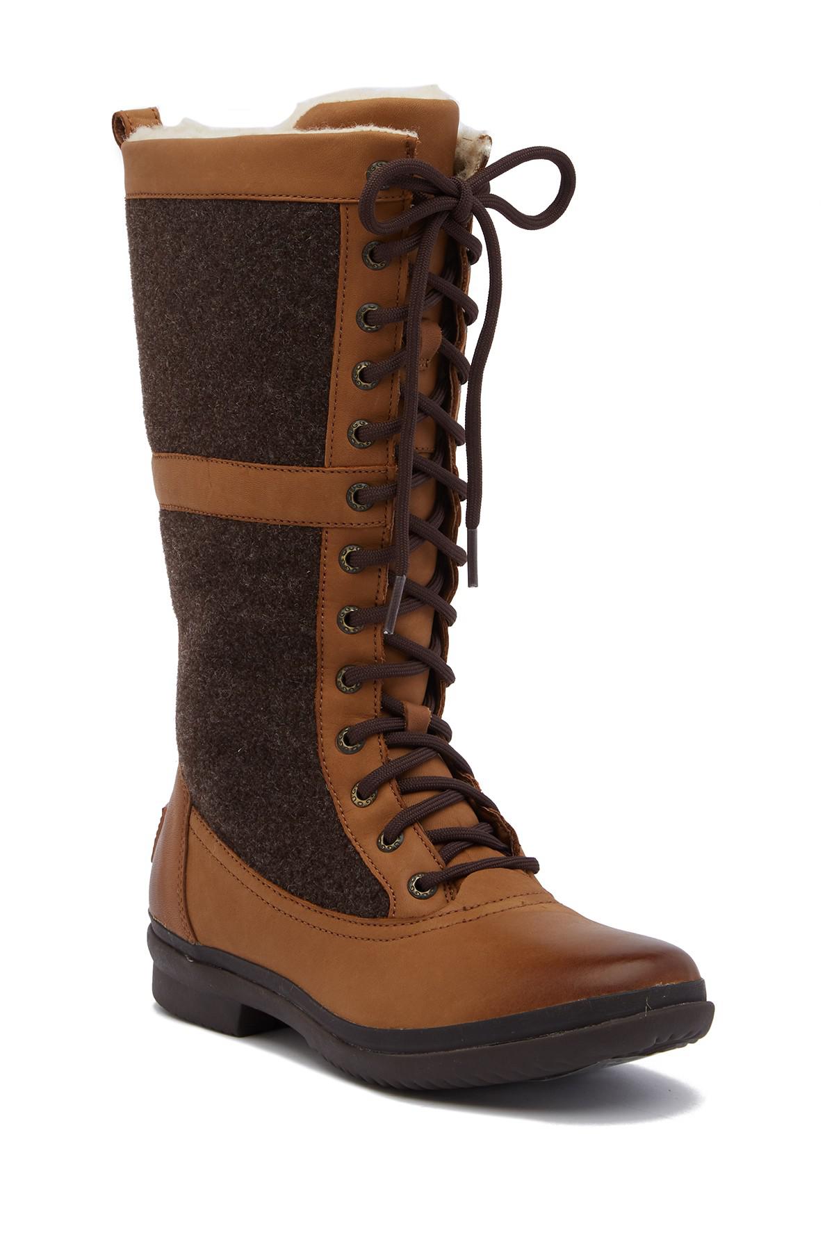 ugg elvia waterproof uggpure lined boot