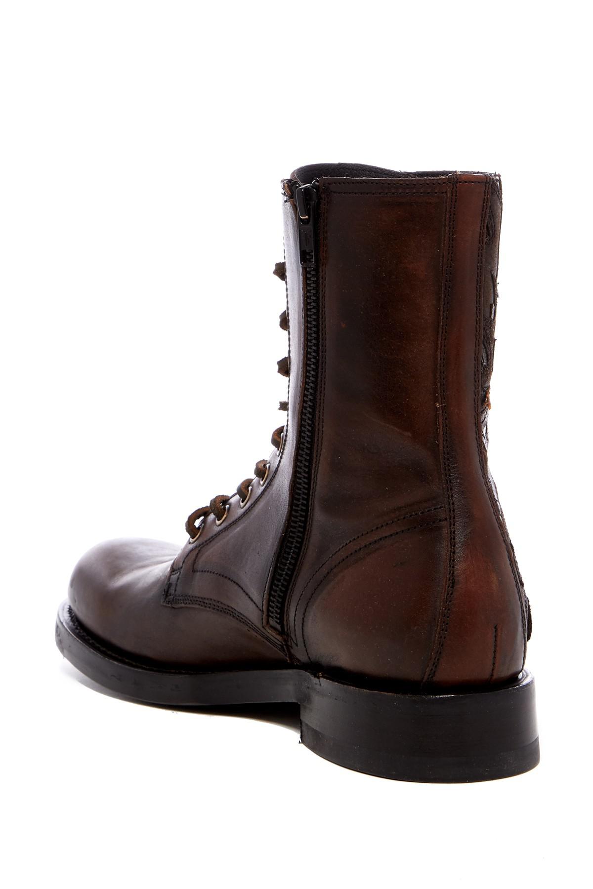 frye combat boots sale