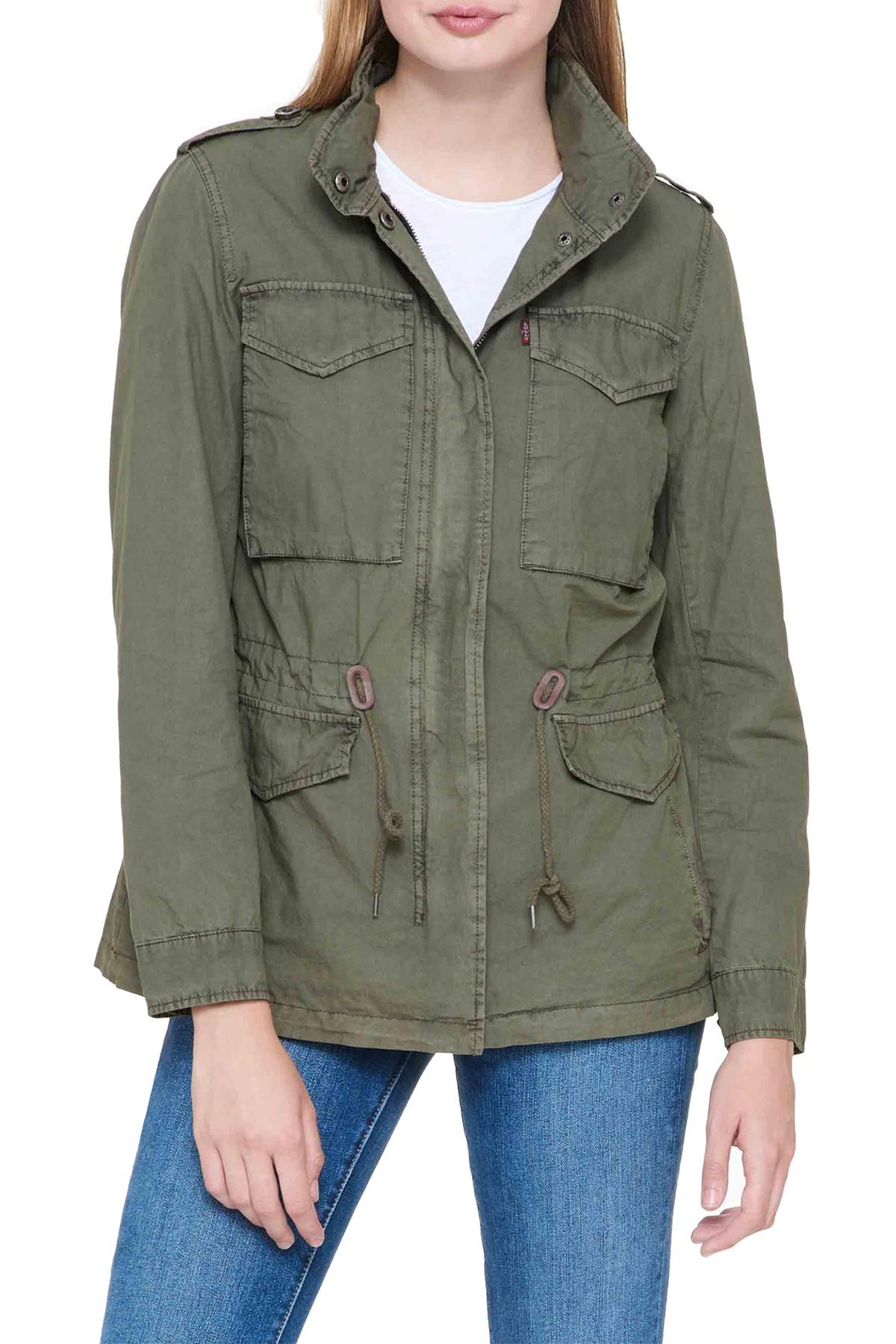 levis army green jacket