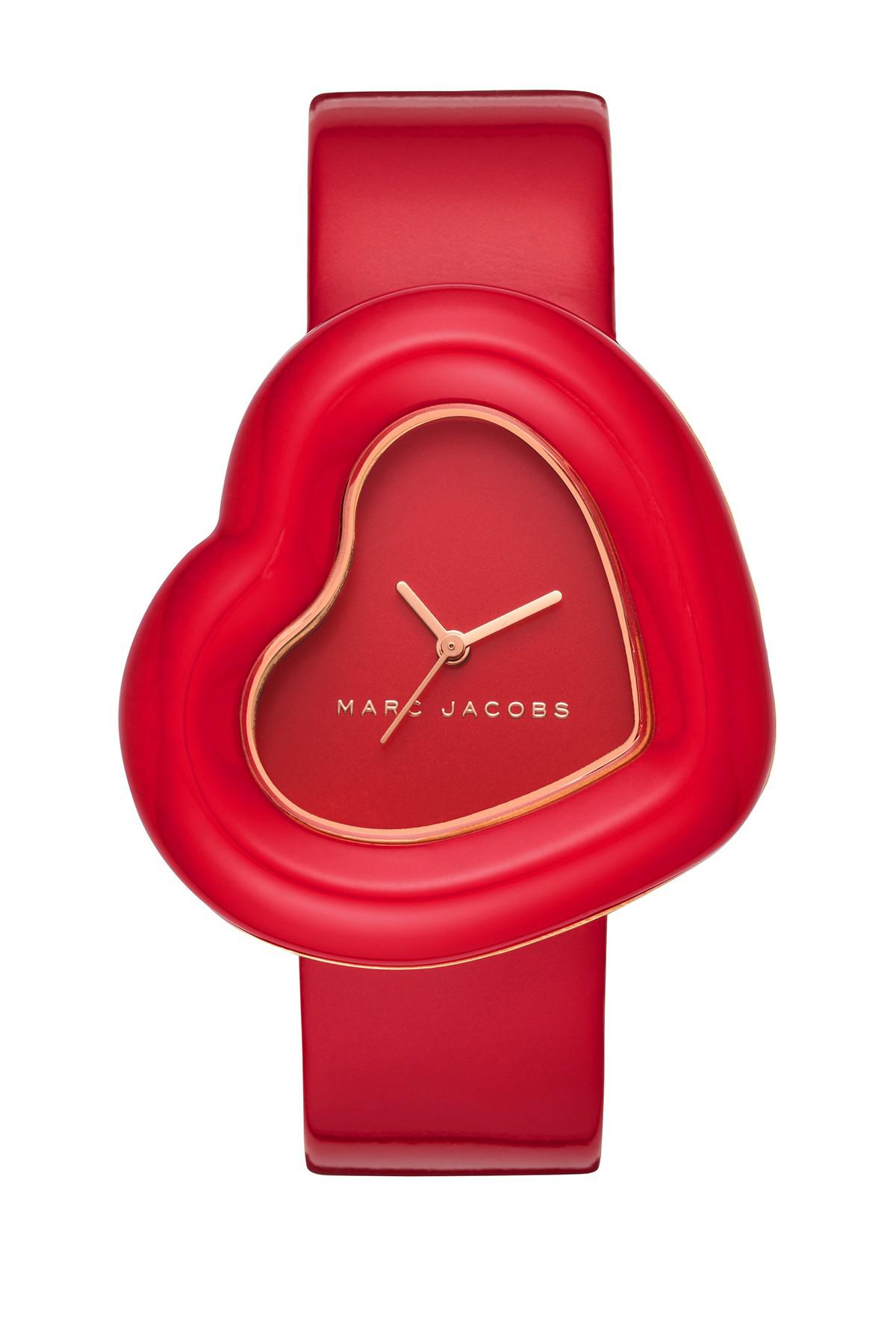 marc jacobs red watch
