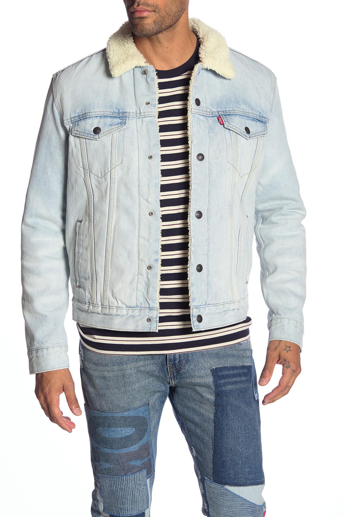 nordstrom levis sherpa jacket