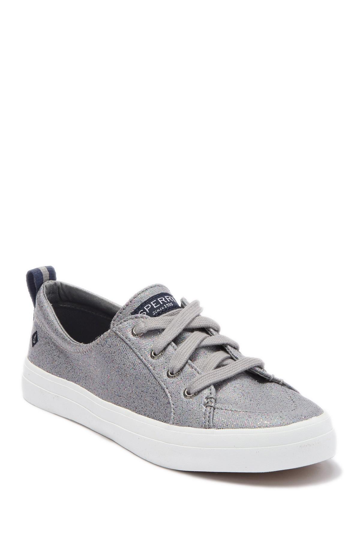 women's crest vibe confetti sneaker