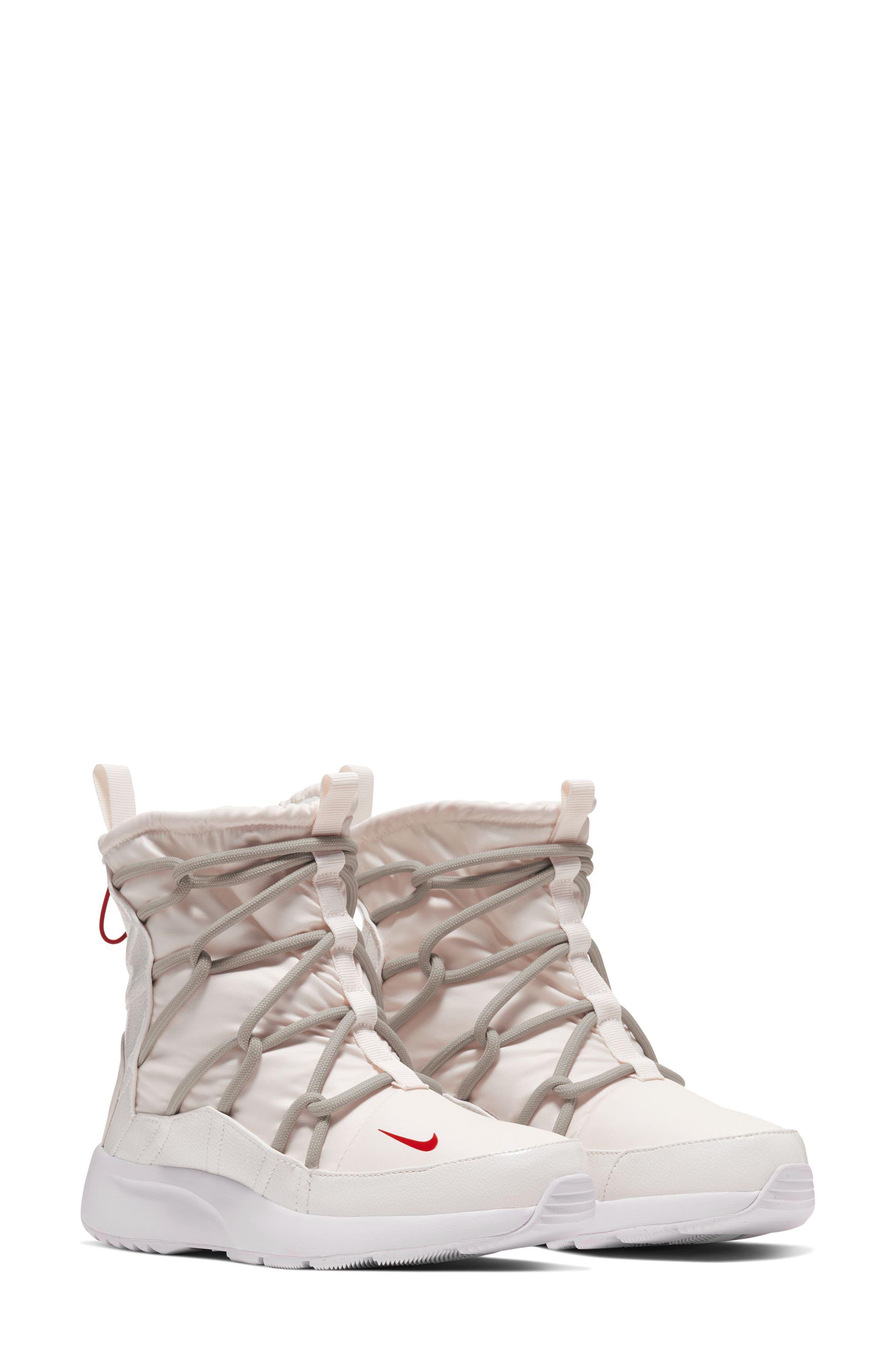 Nike Tanjun High Rise Boot in White | Lyst