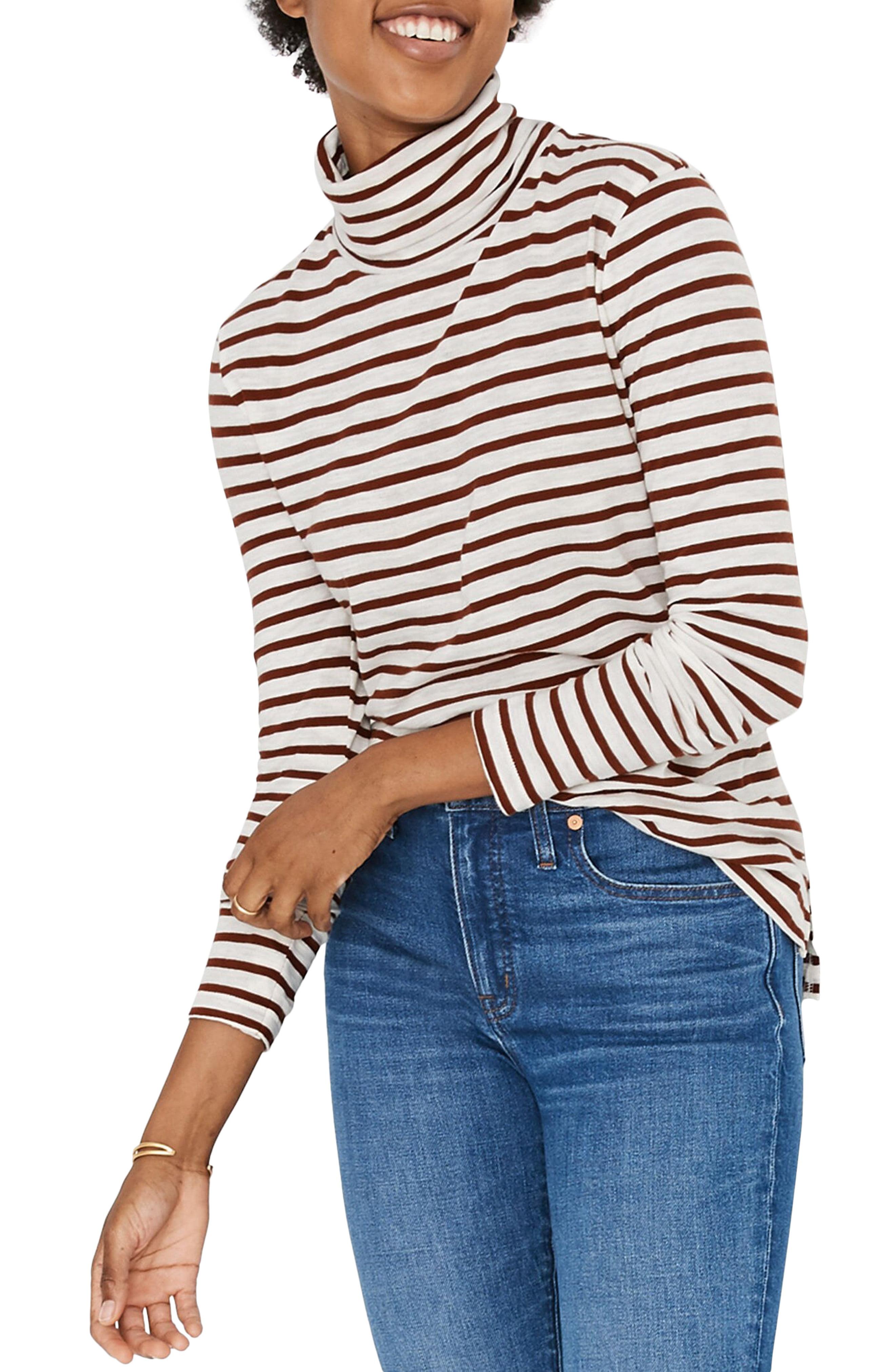 madewell whisper cotton turtleneck
